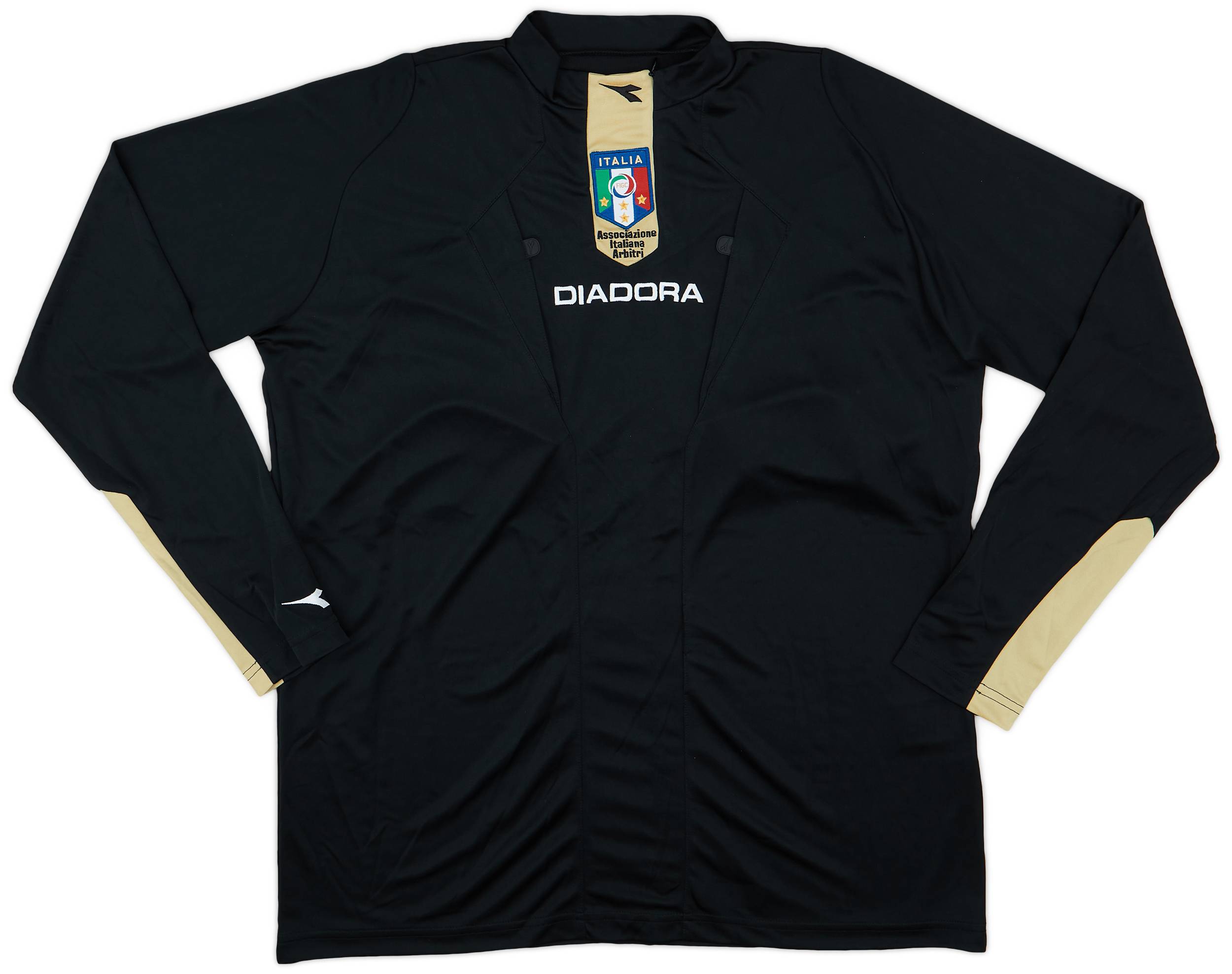 2007-09 Italy Diadora Referee L/S Shirt - 9/10 - (L)