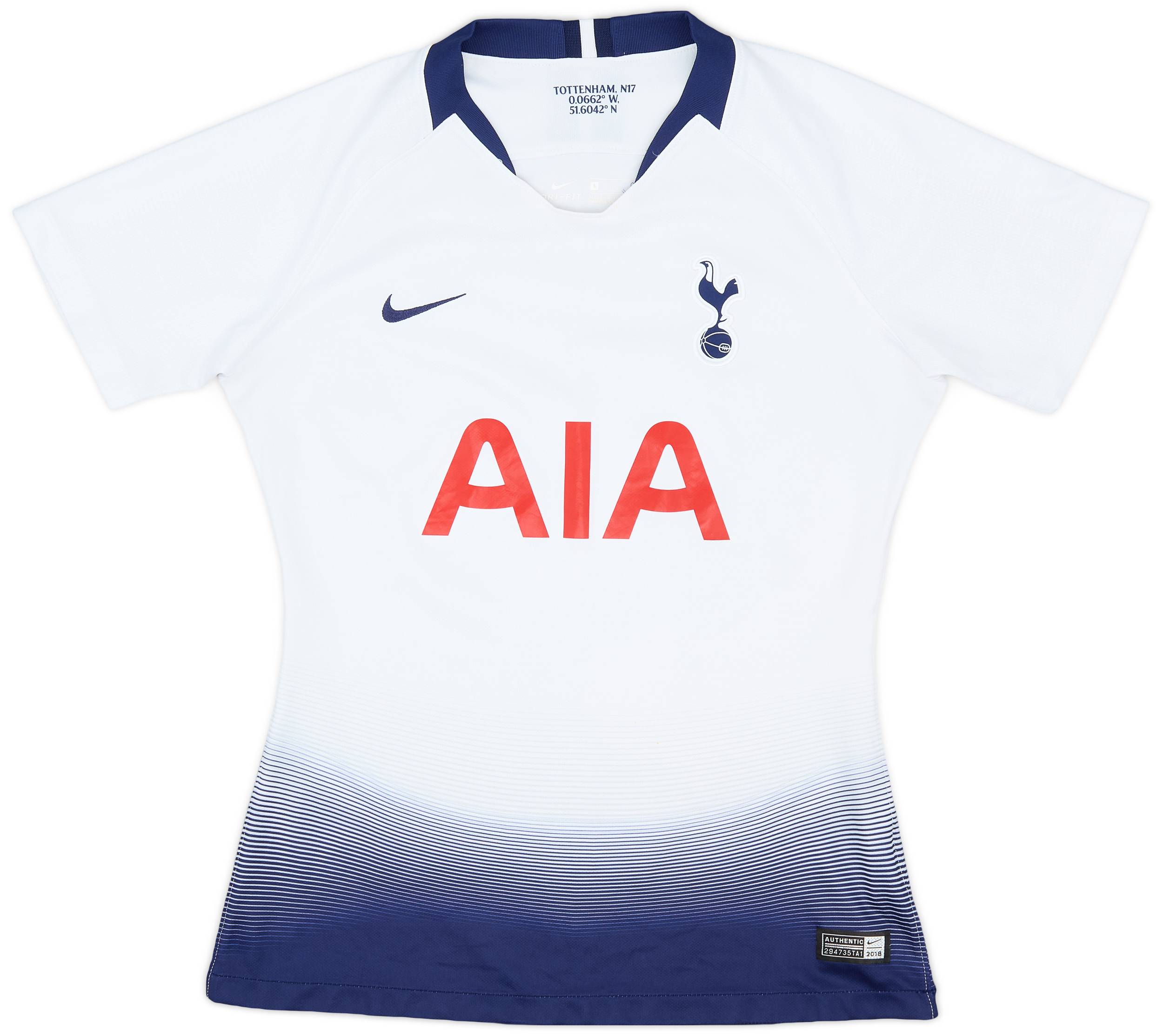 2018 2019 permettent Tottenham Home