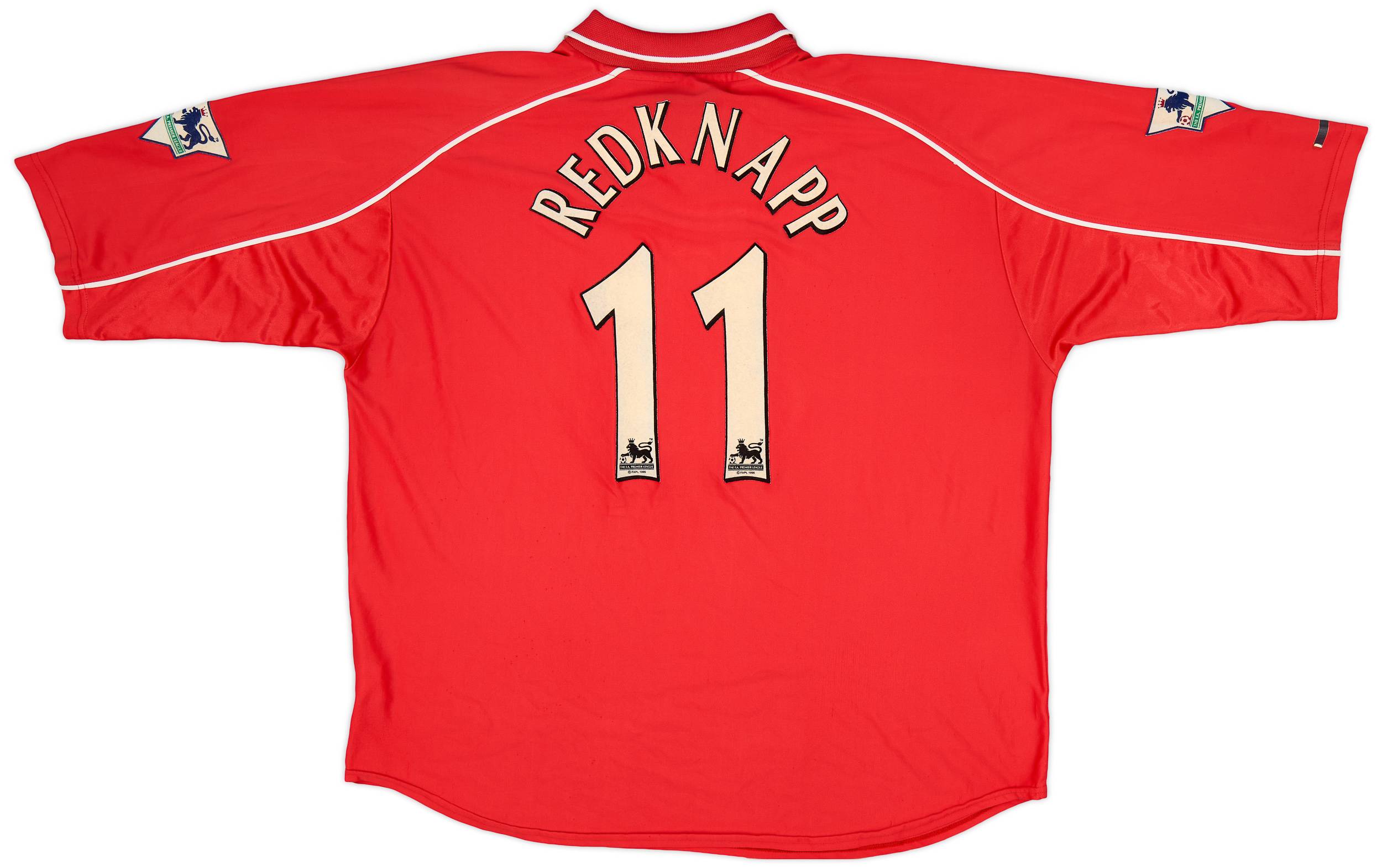 2000-02 Liverpool Home Shirt Redknapp #11 - 5/10 - (XXL)