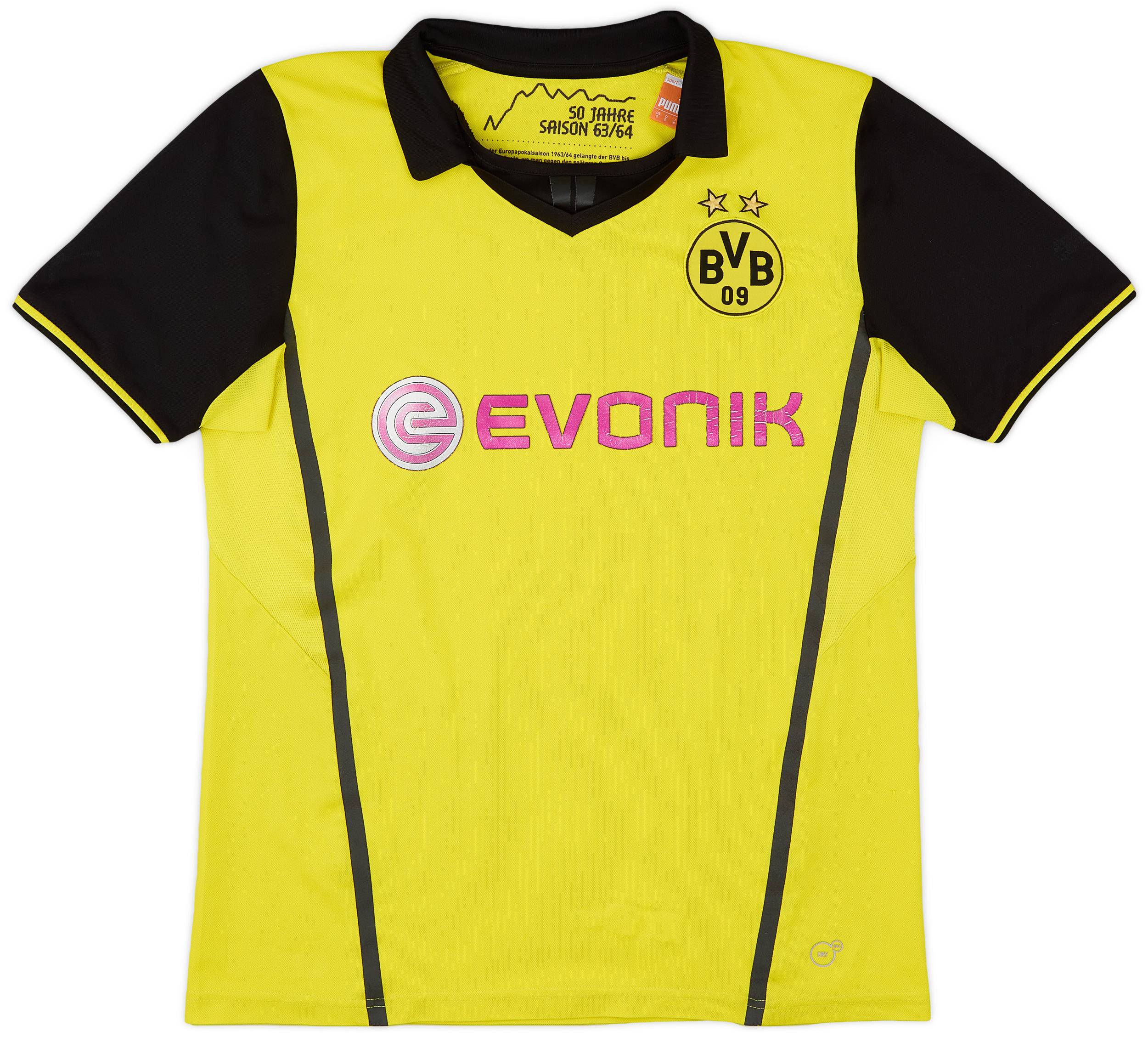 2013-14 Borussia Dortmund European Home Shirt - 5/10 - (S)