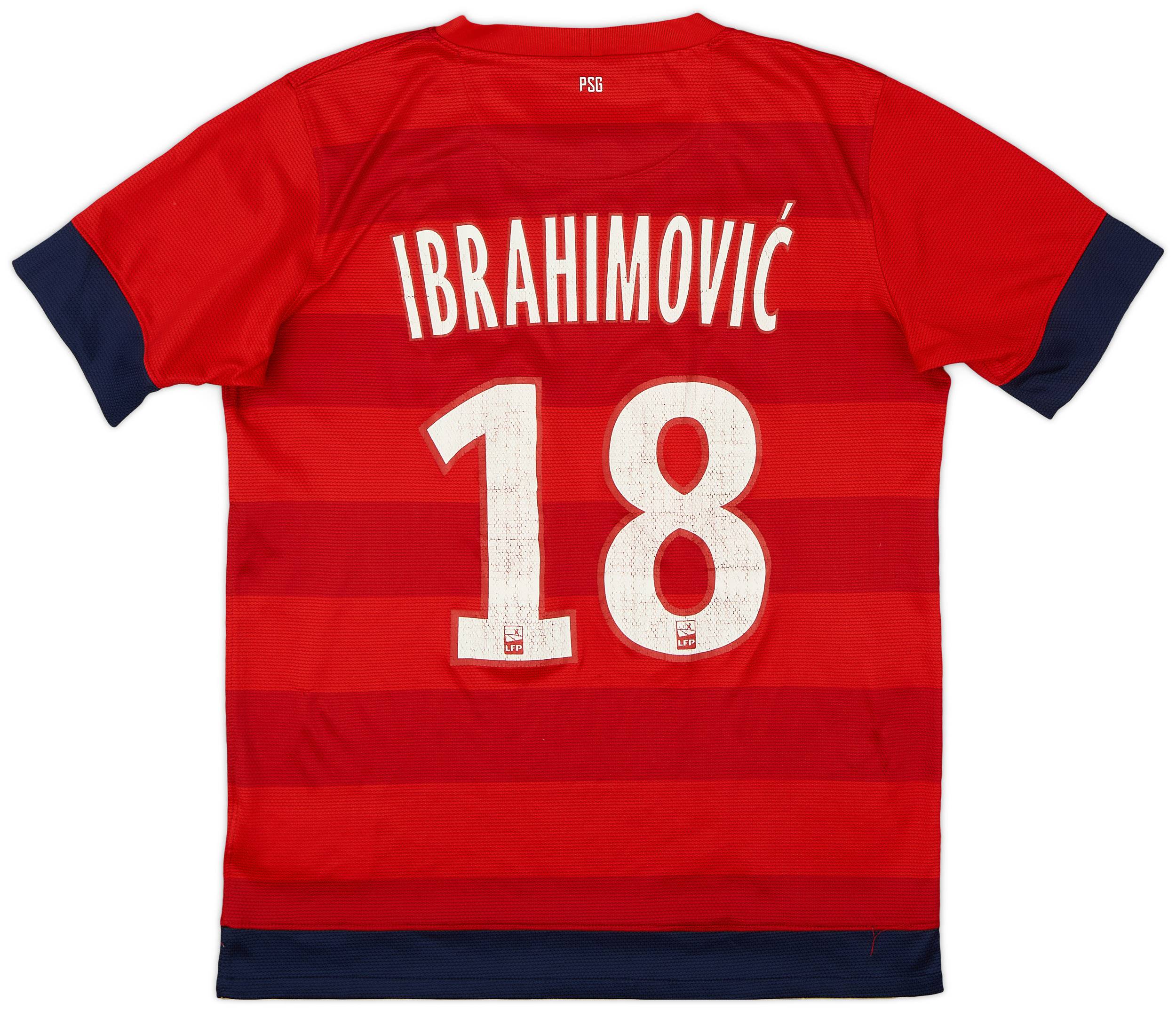 2012-13 Paris Saint-Germain Away Shirt Ibrahimovic #18 - 6/10 - (XL.Boys)