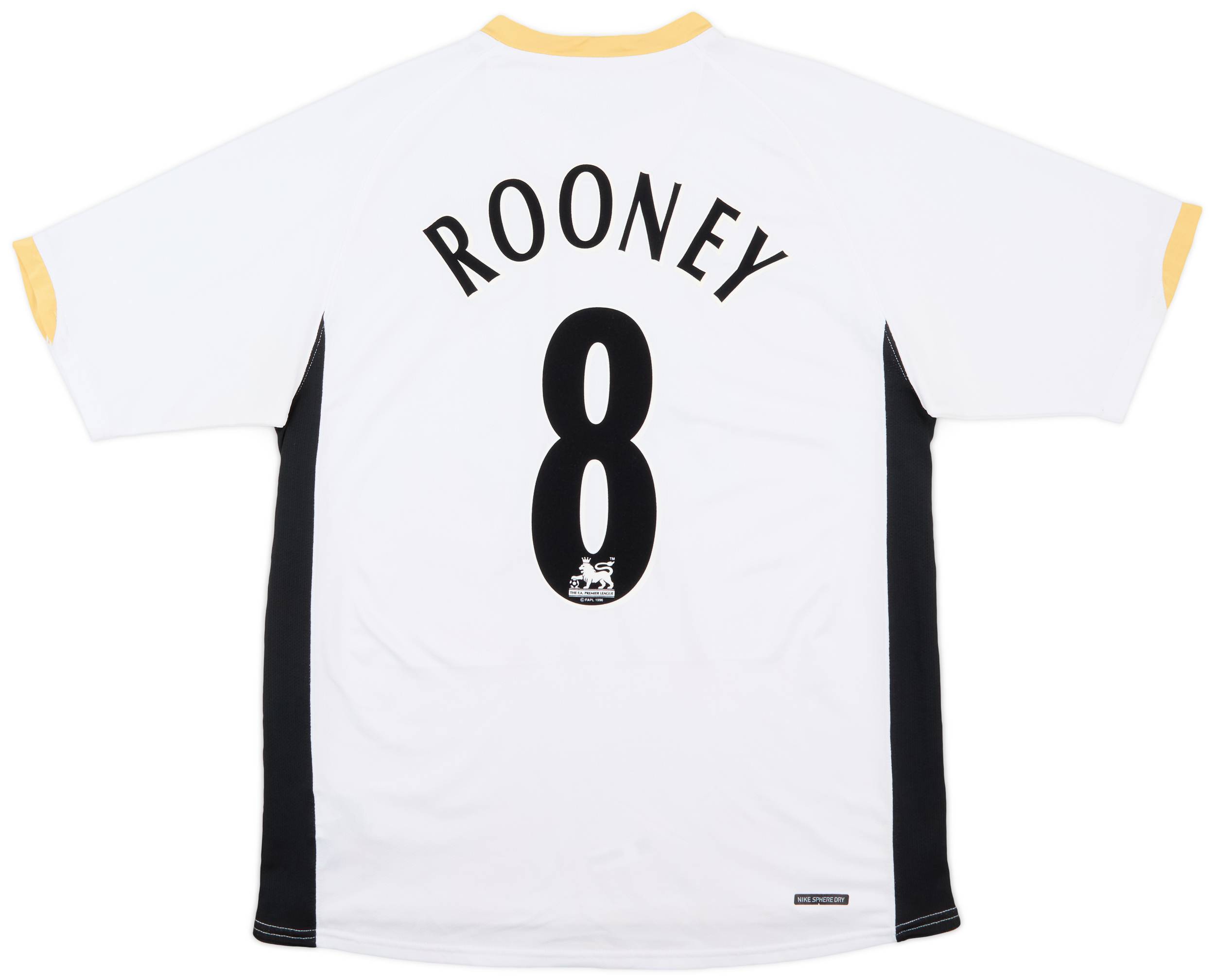 2006-08 Manchester United Away Shirt Rooney #8 - 7/10 - (L)