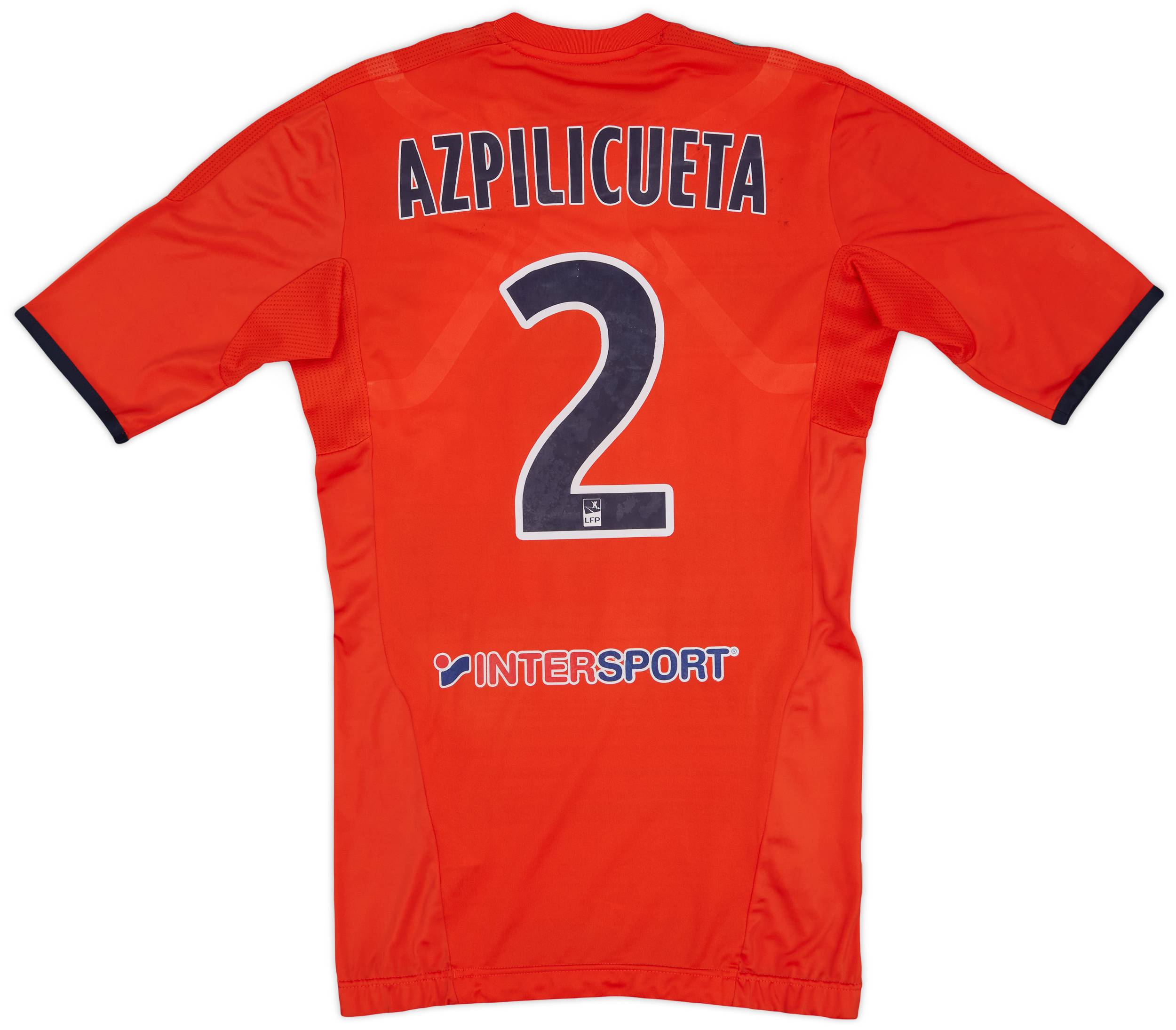 2011-12 Olympique Marseille Player Issue TechFit Third Shirt Azpelicueta #2 - 7/10 - (S)