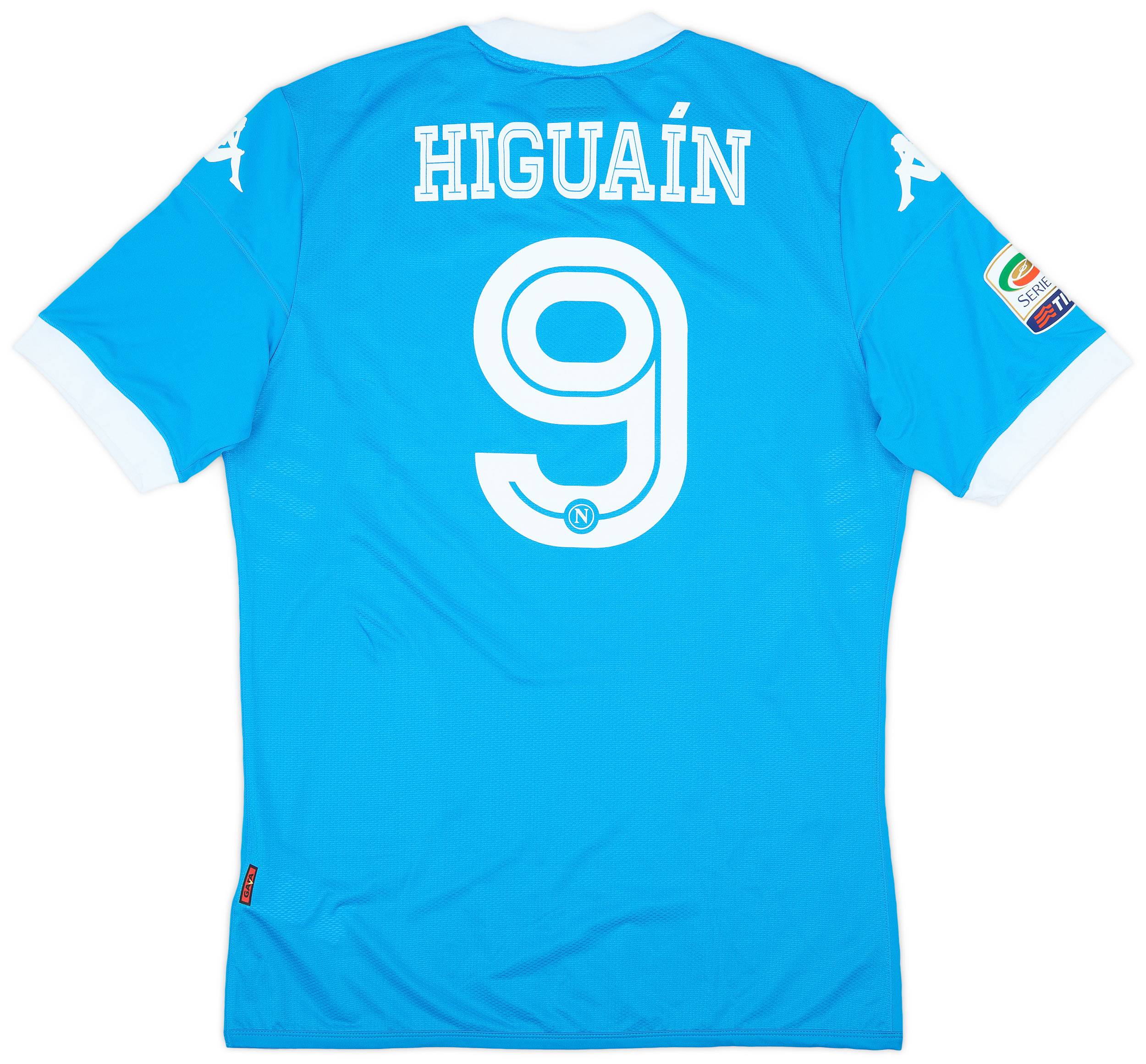 2015-16 Napoli Authentic Home Shirt Higuain #9 (3XL)