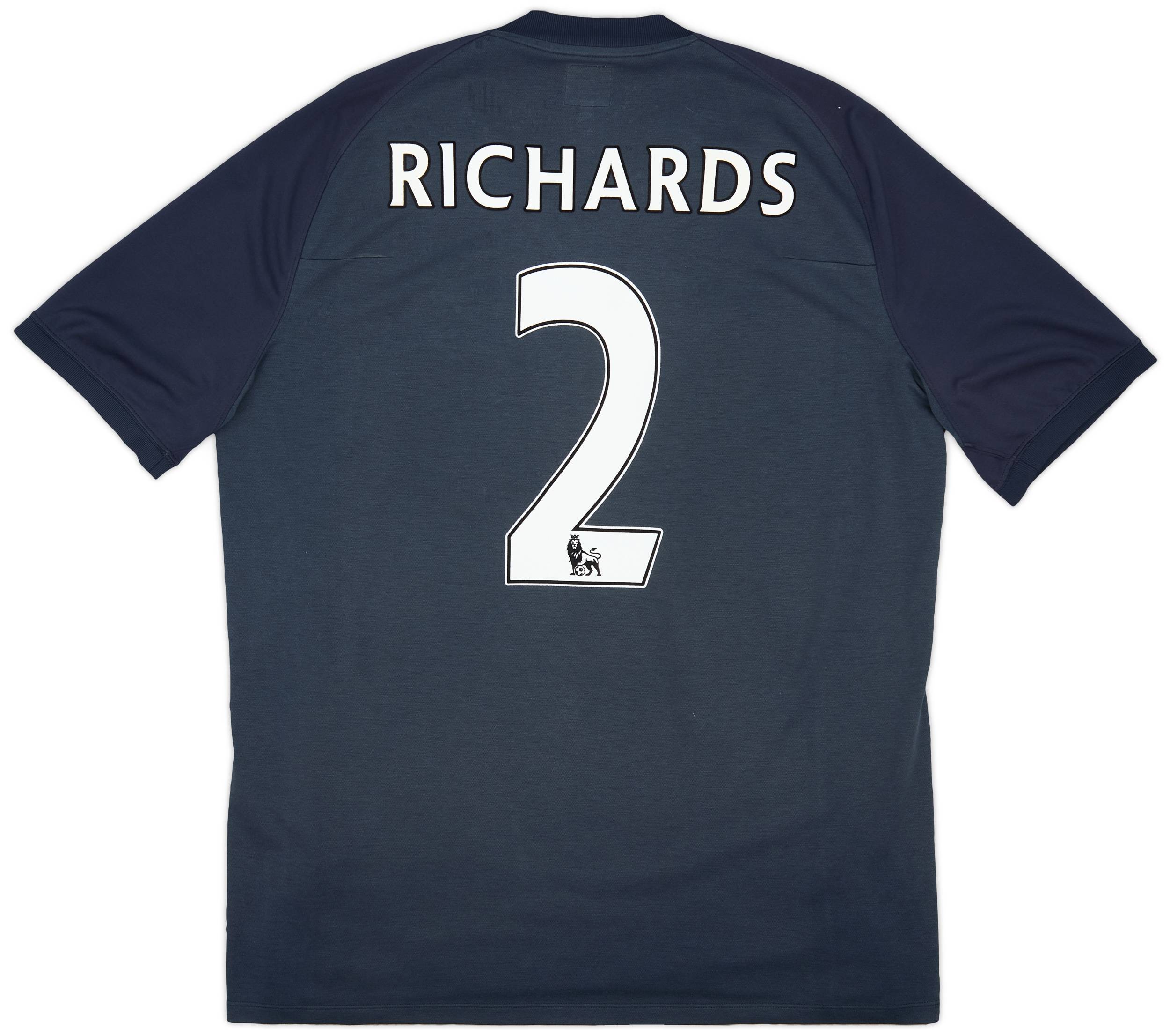 2010-12 Manchester City Away Shirt Richards #2 - 7/10 - (L)