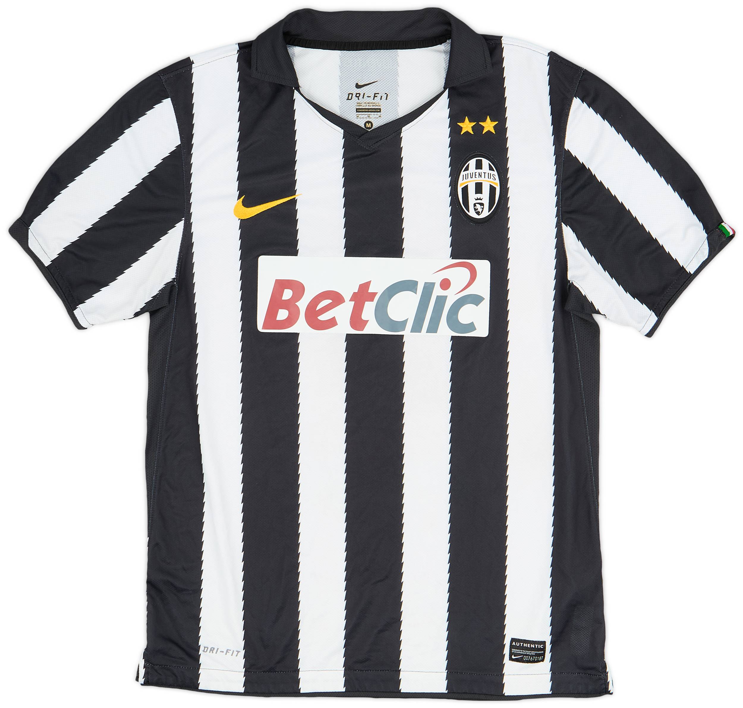 2010-11 Juventus Home Shirt - 8/10 - (M)