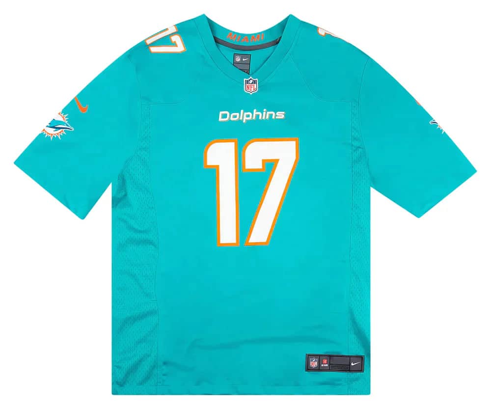 2021-22 Miami Dolphins Waddle #17 Nike Game Jersey (Home) XXL - W/Tags
