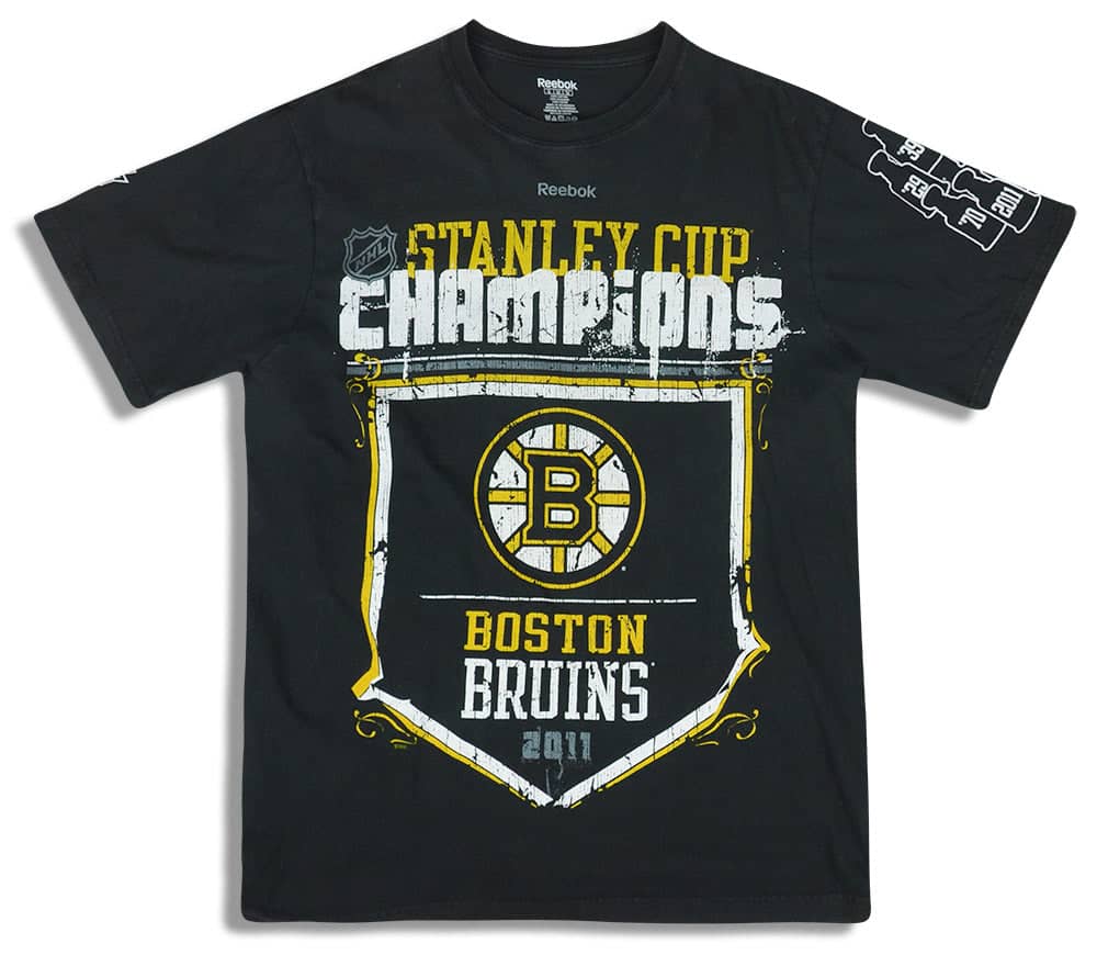 2011 Boston Bruins Stanley Cup Champions Reebok Graphic Tee XL