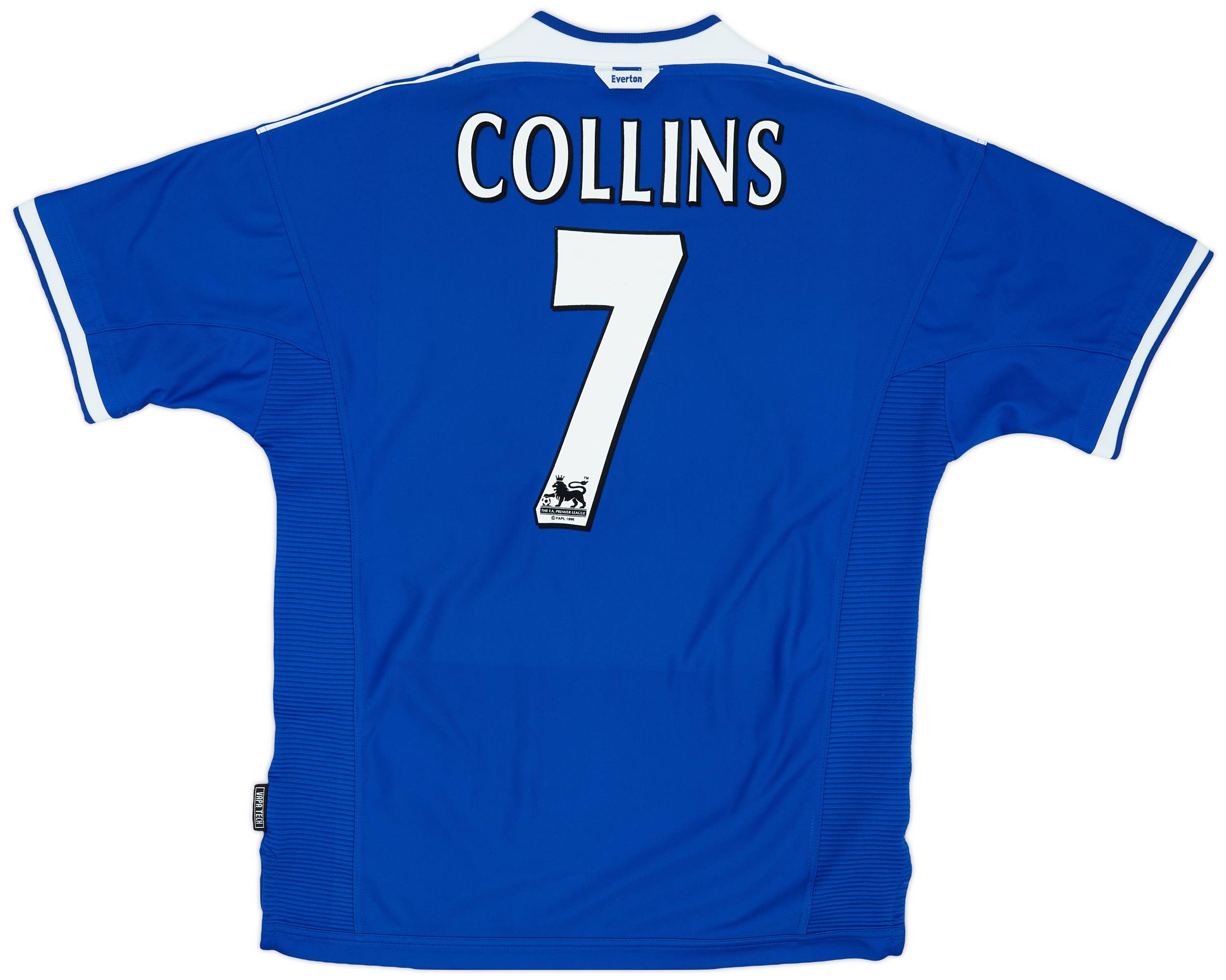 1999-00 Everton Home Shirt Collins #7 - 9/10 - (L)