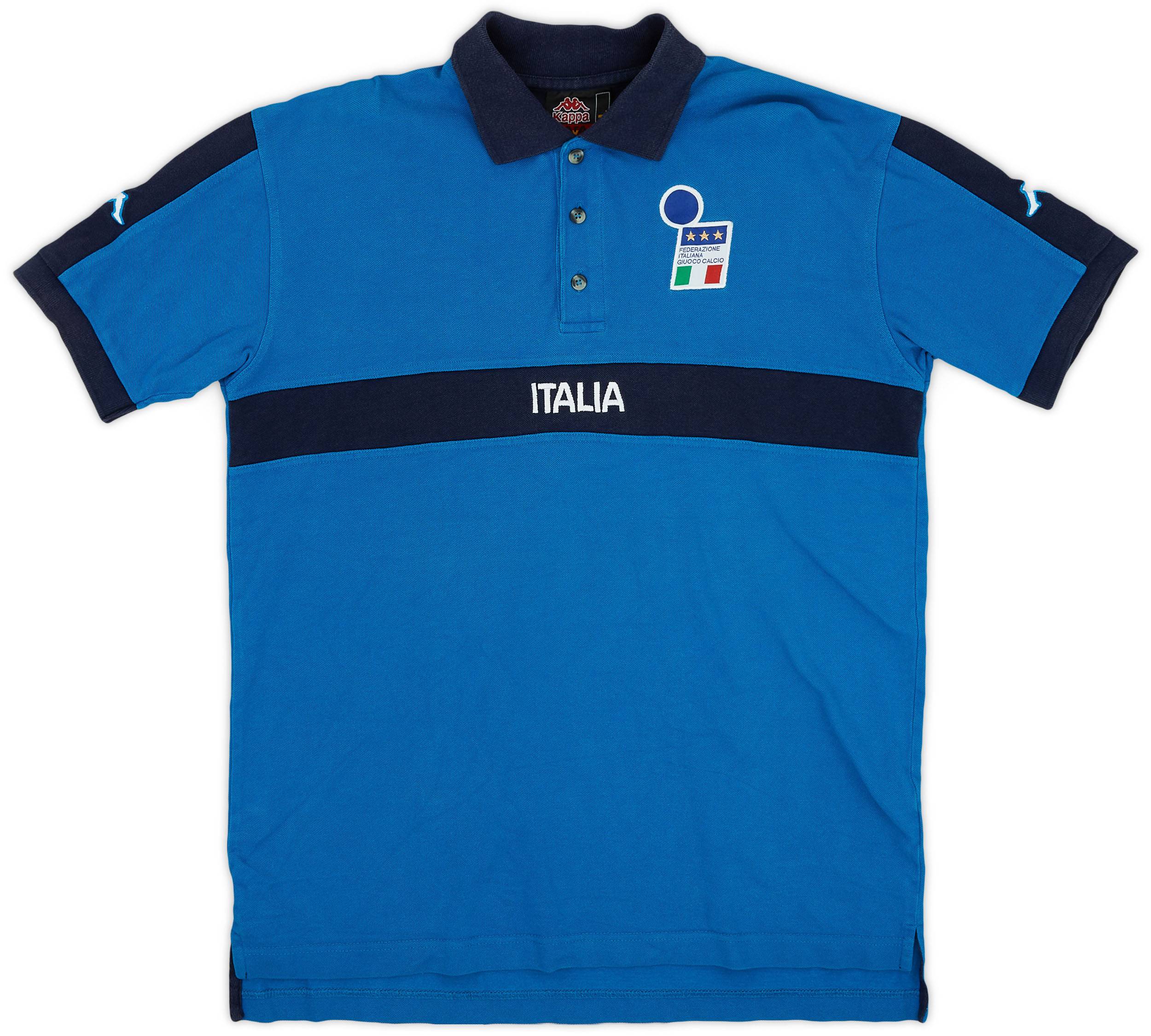 1999-2000 Italy Kappa Polo Shirt - 9/10 - (L)