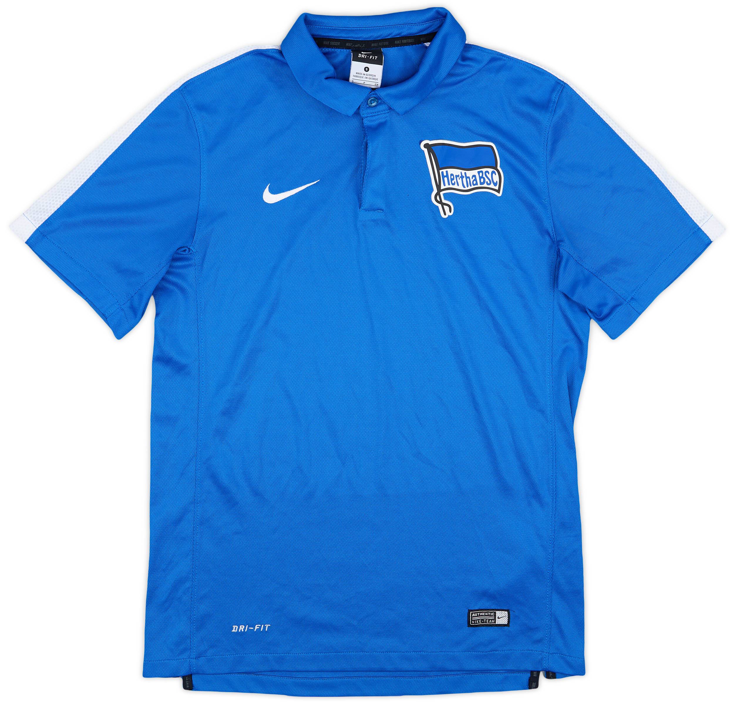 2017-18 Hertha Berlin Nike Polo Shirt - 9/10 - (S)