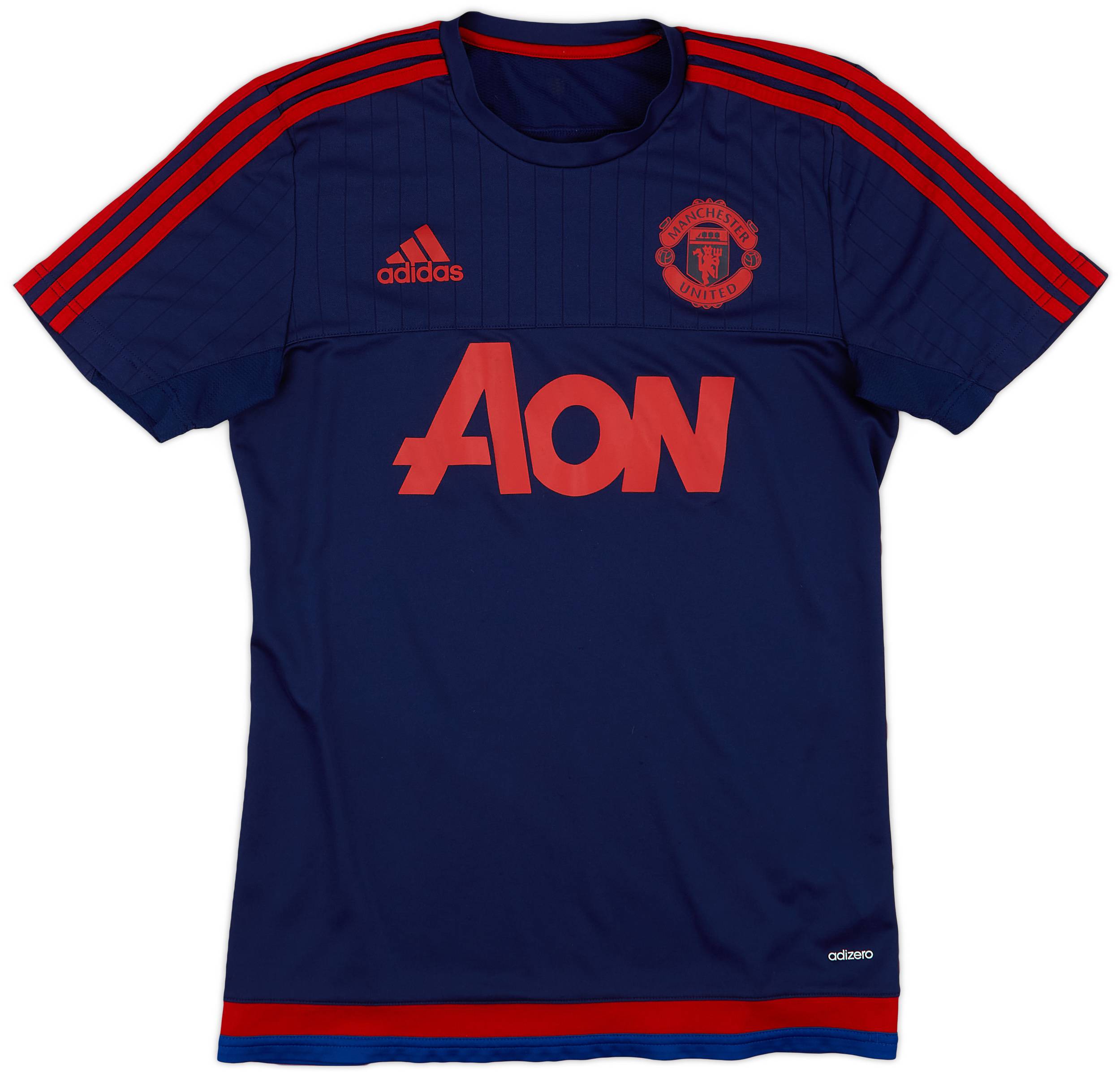 2015-16 Manchester United adidas Training Shirt - 8/10 - (S)