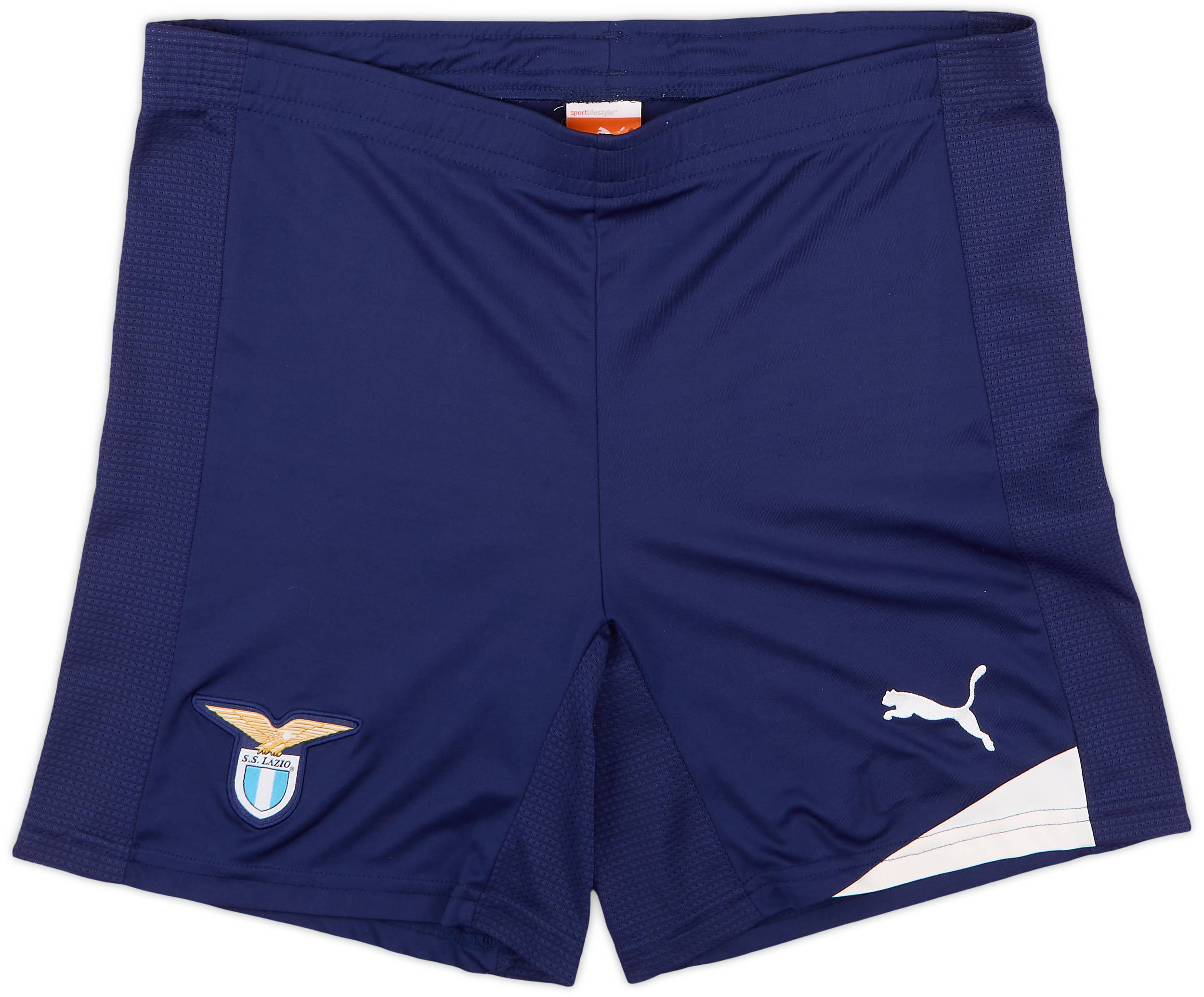 2011-12 Lazio Home Shorts - 9/10 - (S)