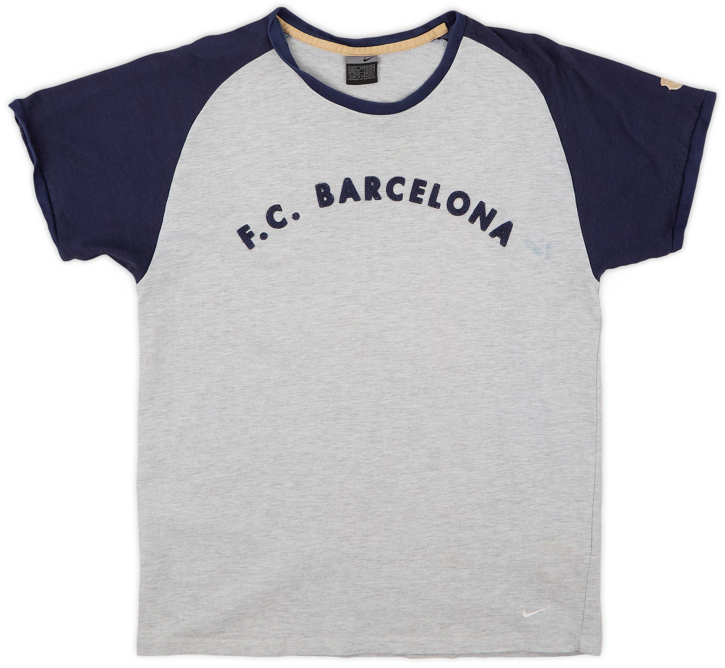2006-07 Barcelona Nike Cotton Tee - 9/10 - (M)