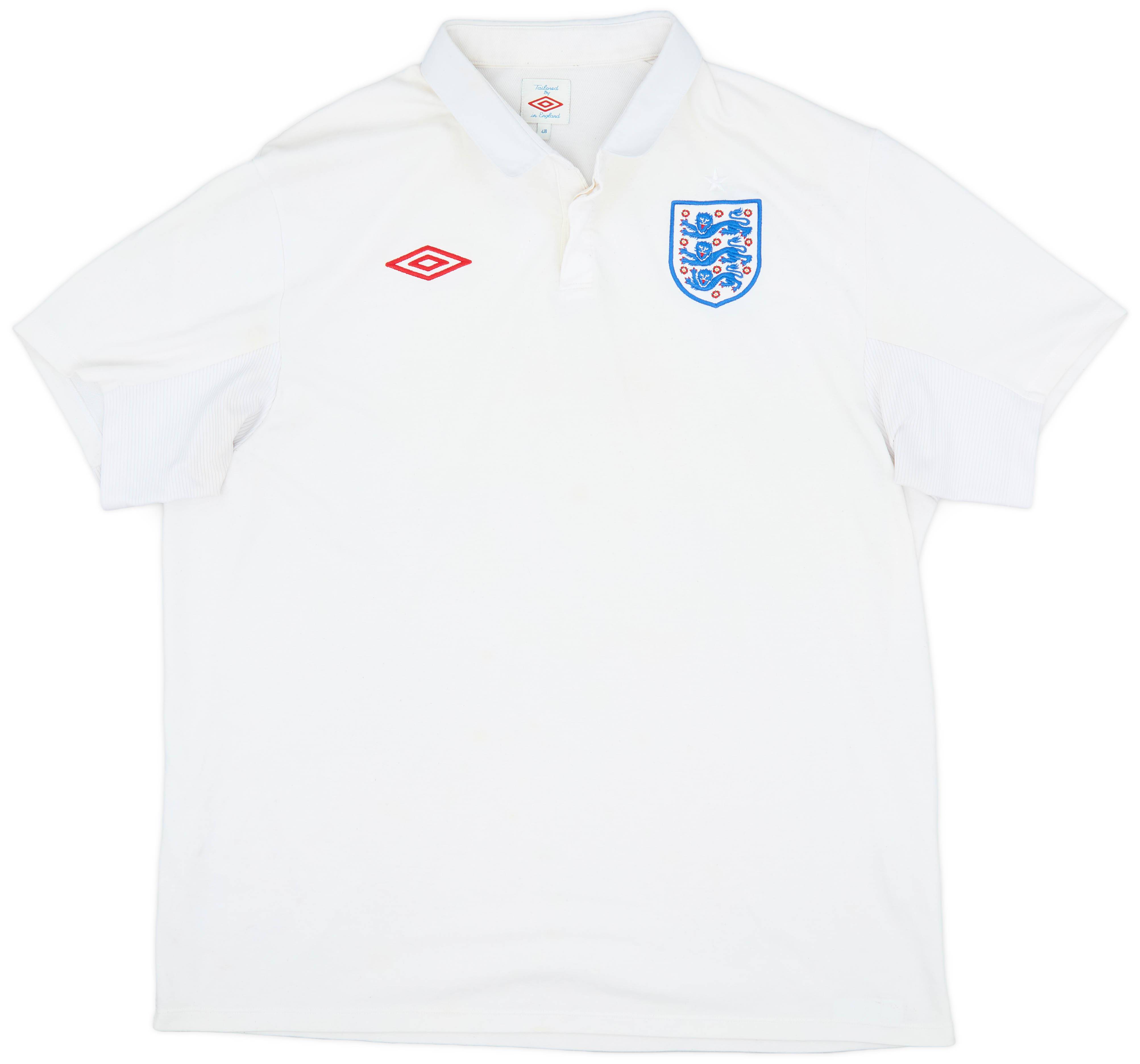2009-10 England Home Shirt - 5/10 - (XXL)