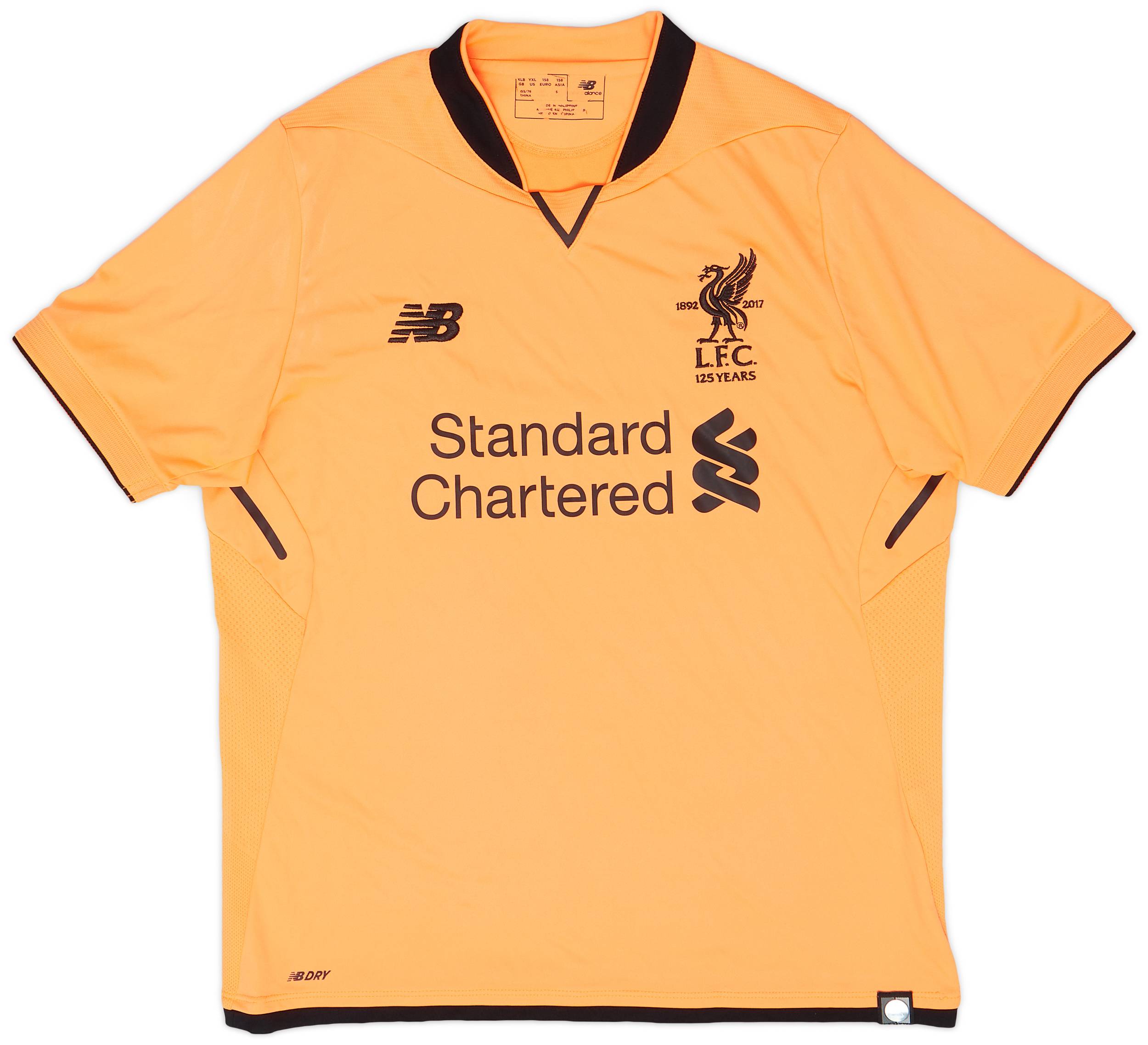 2017-18 Liverpool 125 Years Third Shirt - 9/10 - (XL.Boys)