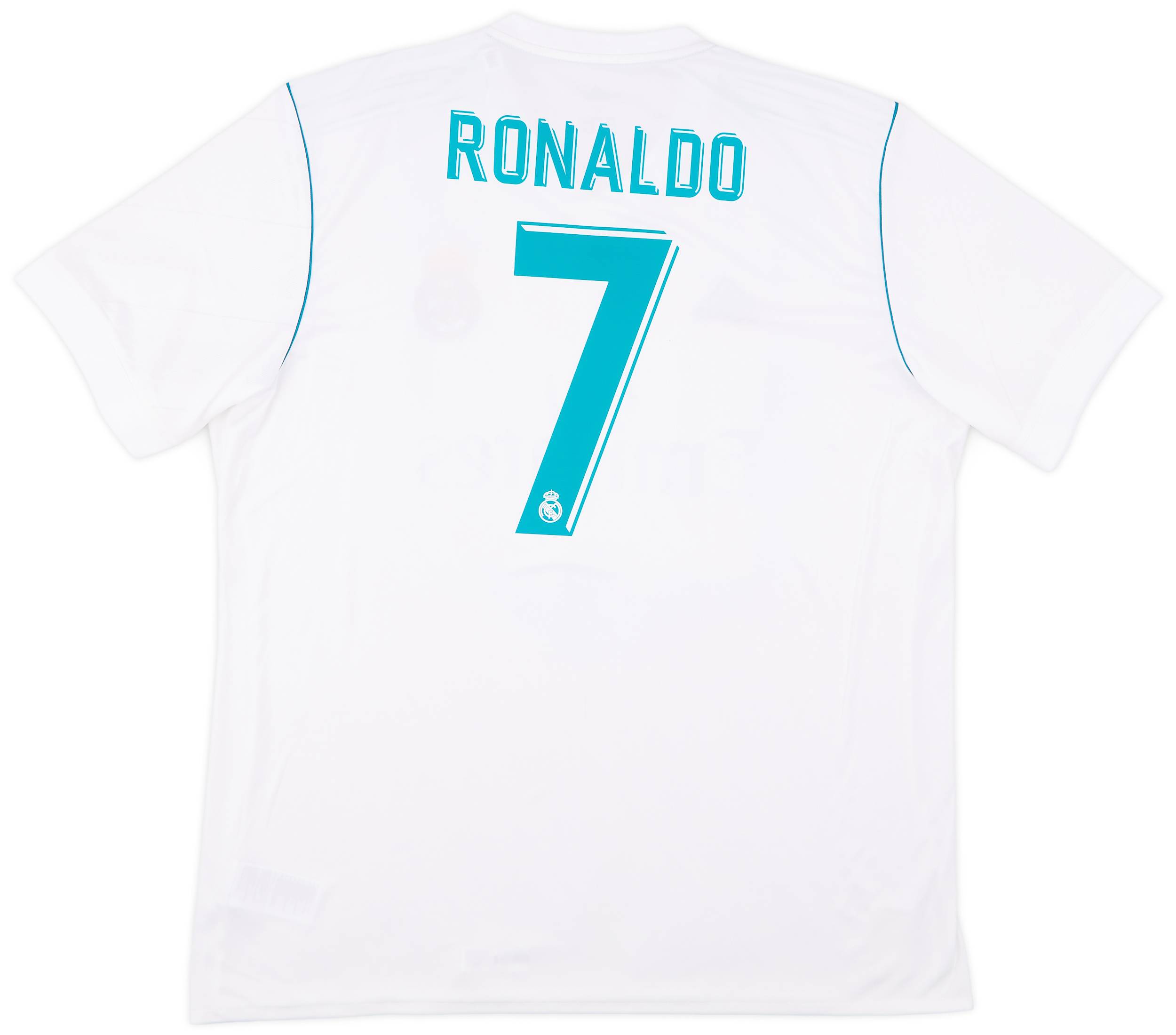 2017-18 Real Madrid Home Shirt Ronaldo #7 (XL)