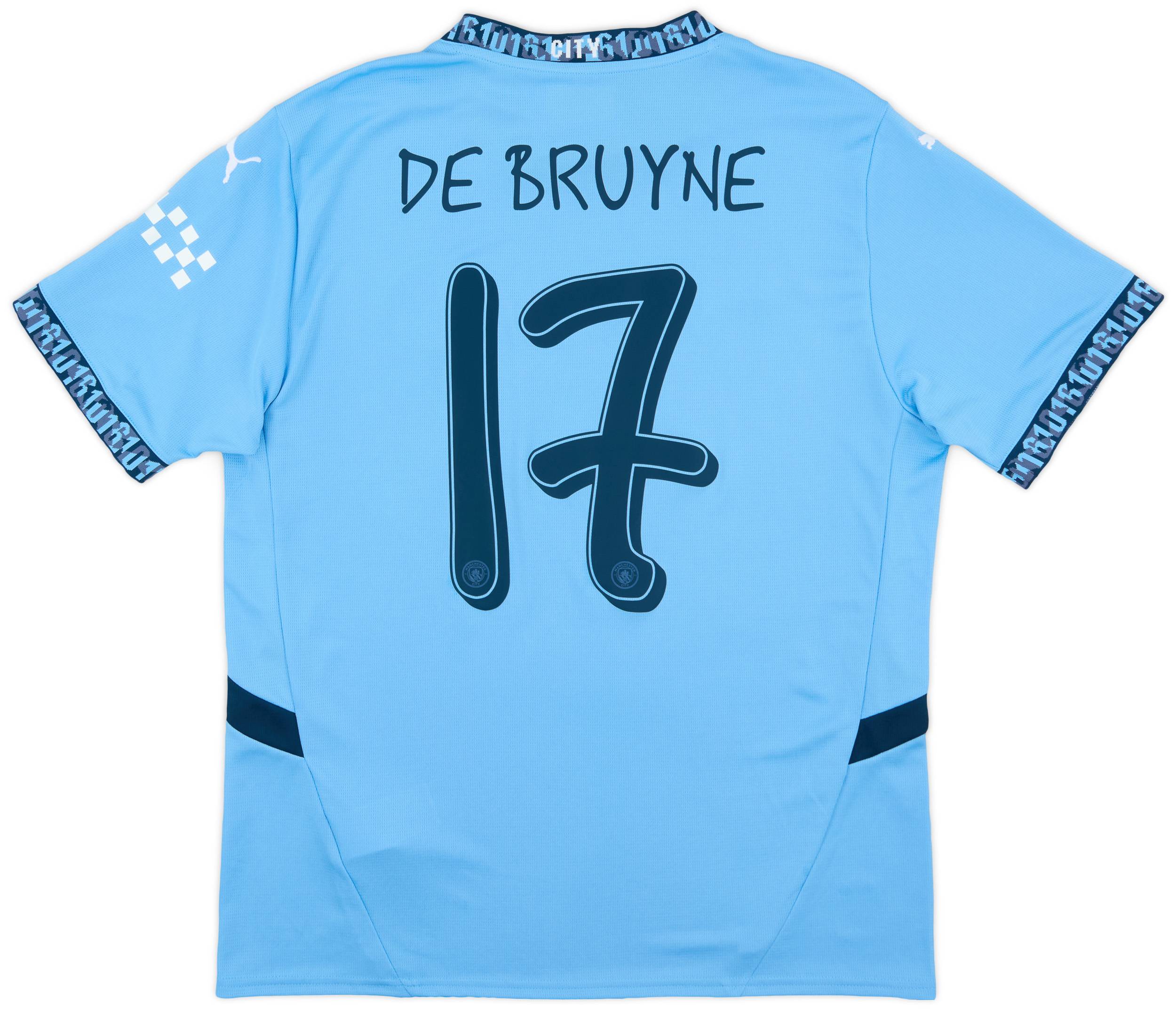 2024-25 Manchester City Home Shirt De Bruyne #17