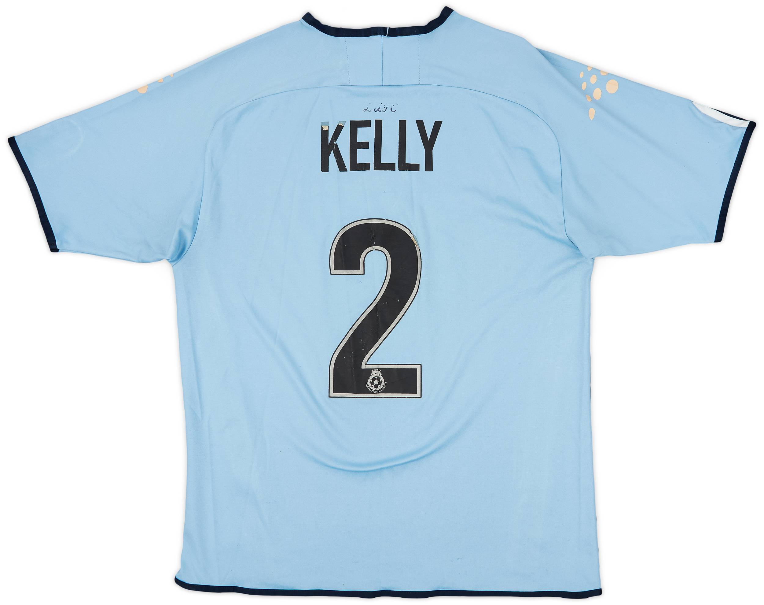 2004-05 Leeds United Away Shirt Kelly #2 - 5/10 - (M)