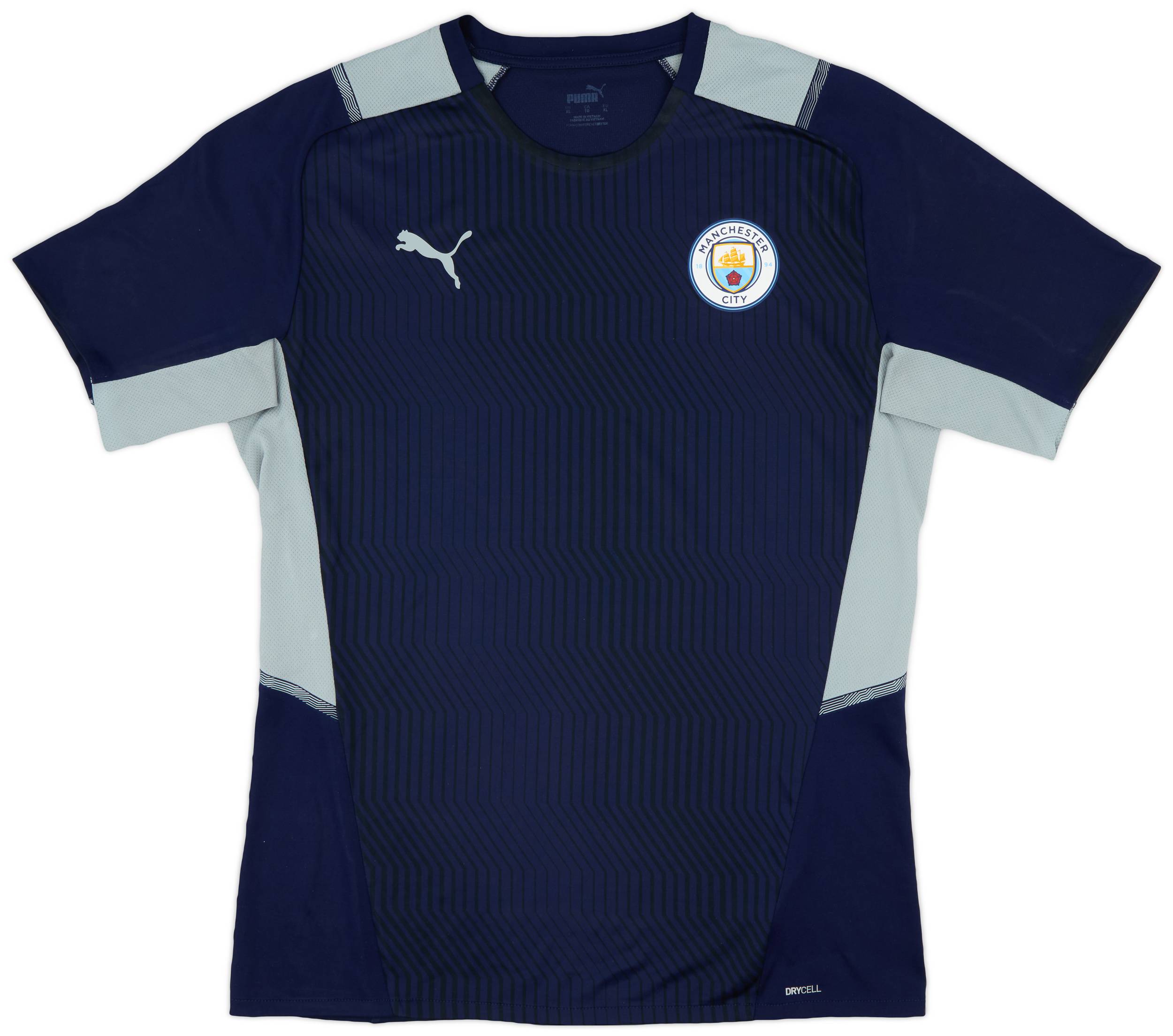 2021-22 Manchester City Puma Training Shirt - 8/10 - (XL)