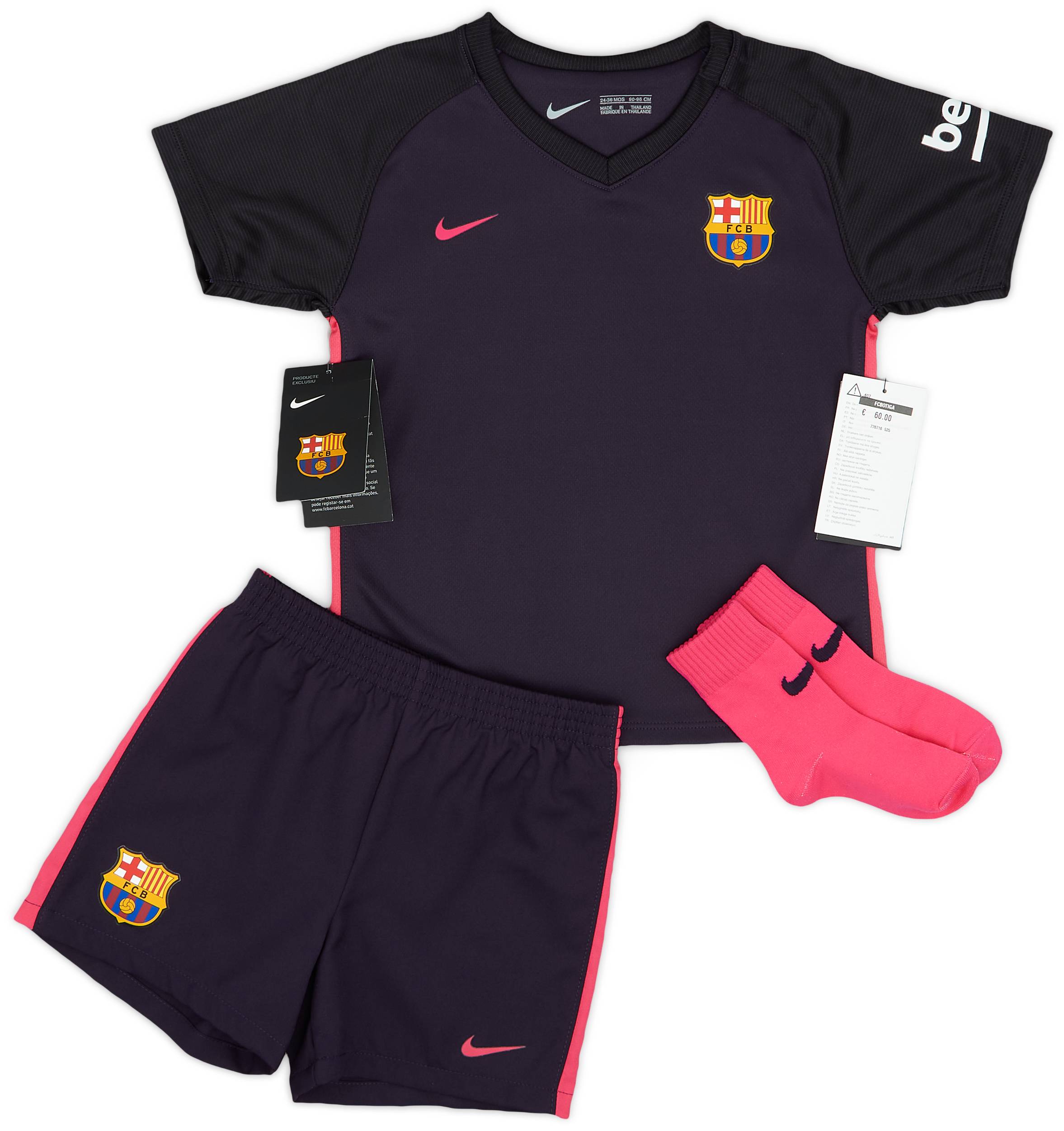 2016-17 Barcelona Away Full Kit (BABY)