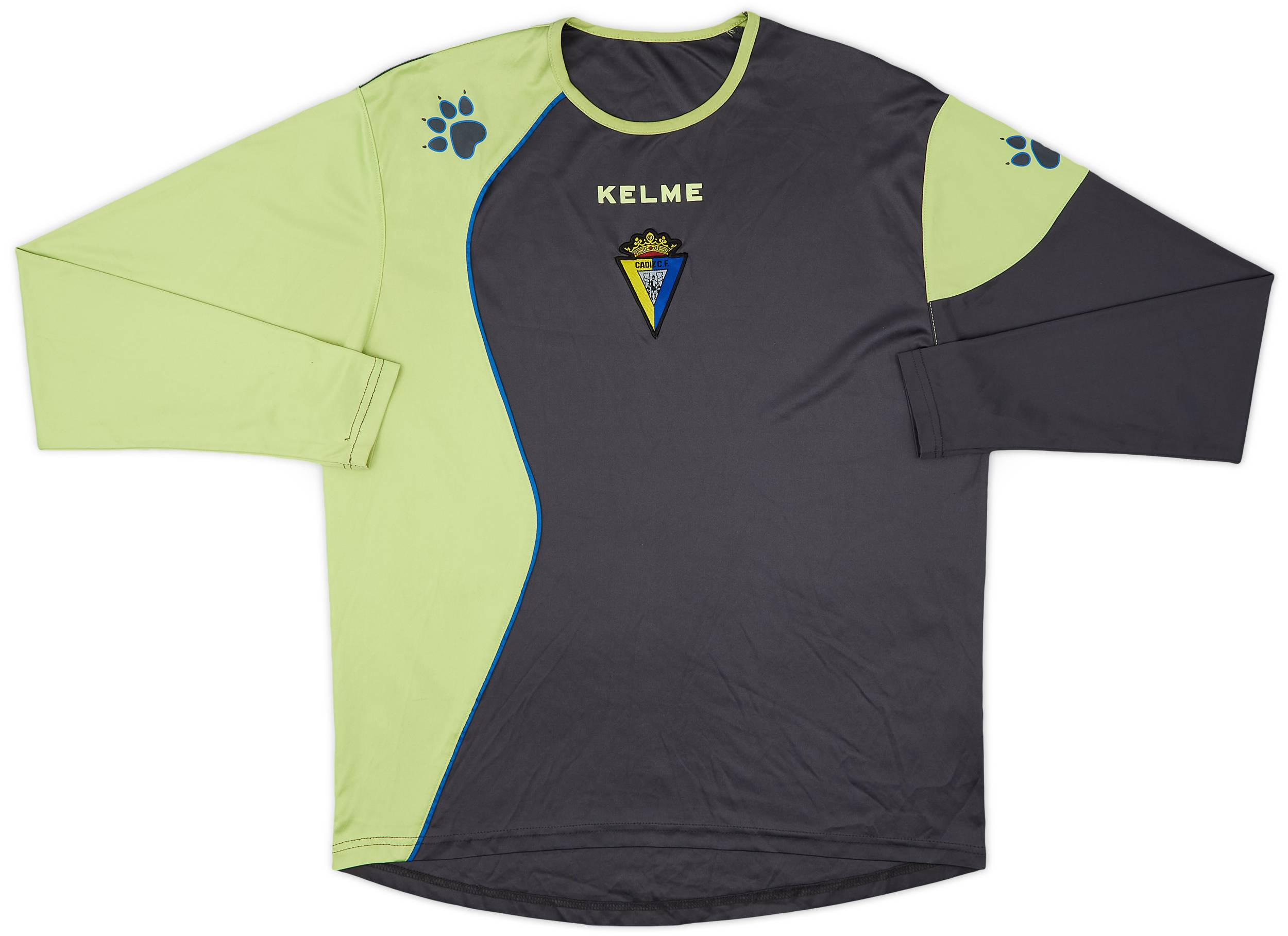 2006-07 Cadiz Kelme Training L/S Shirt - 7/10 - (L)