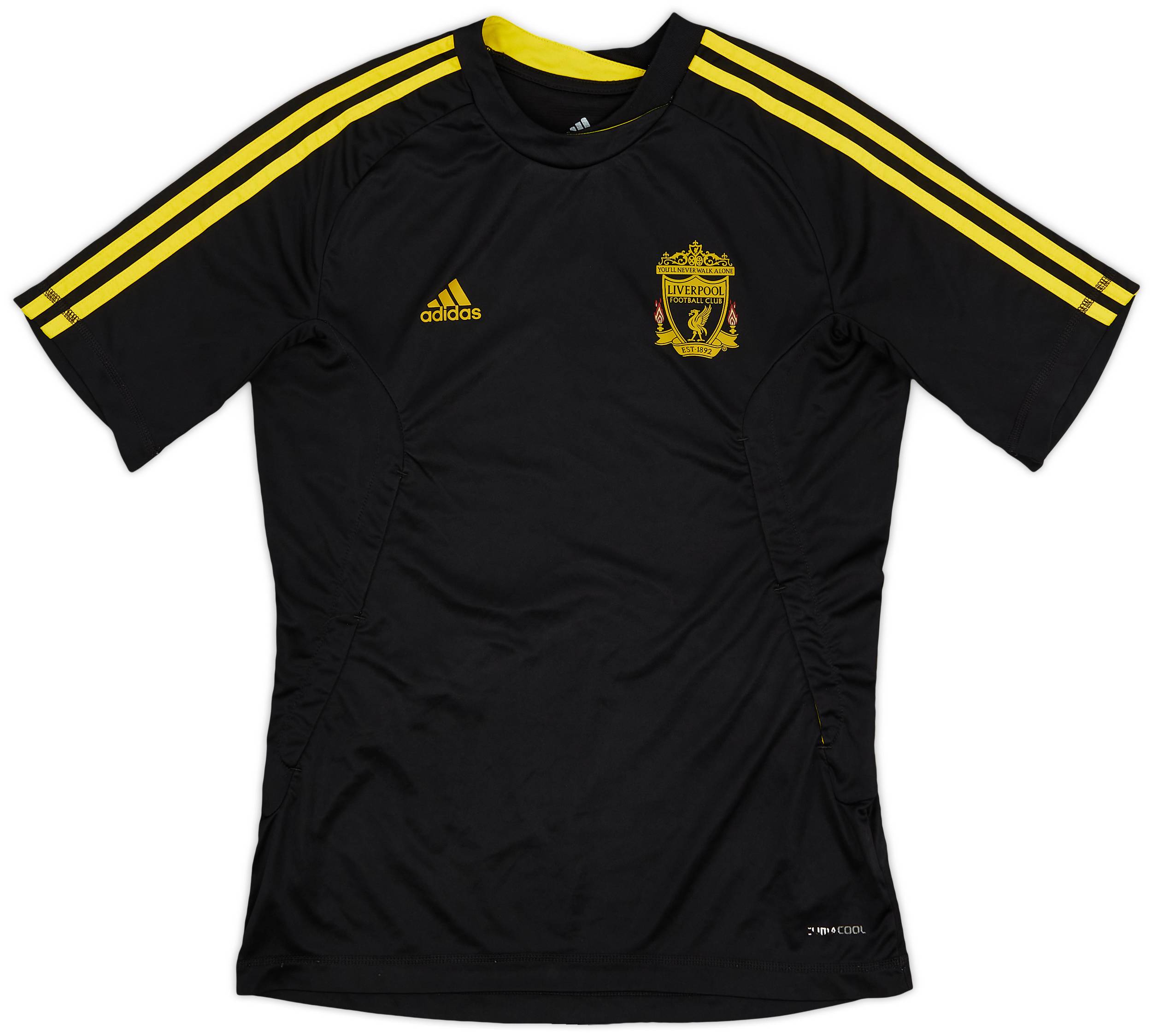 2010-11 Liverpool adidas Training Shirt - 8/10 - (S)
