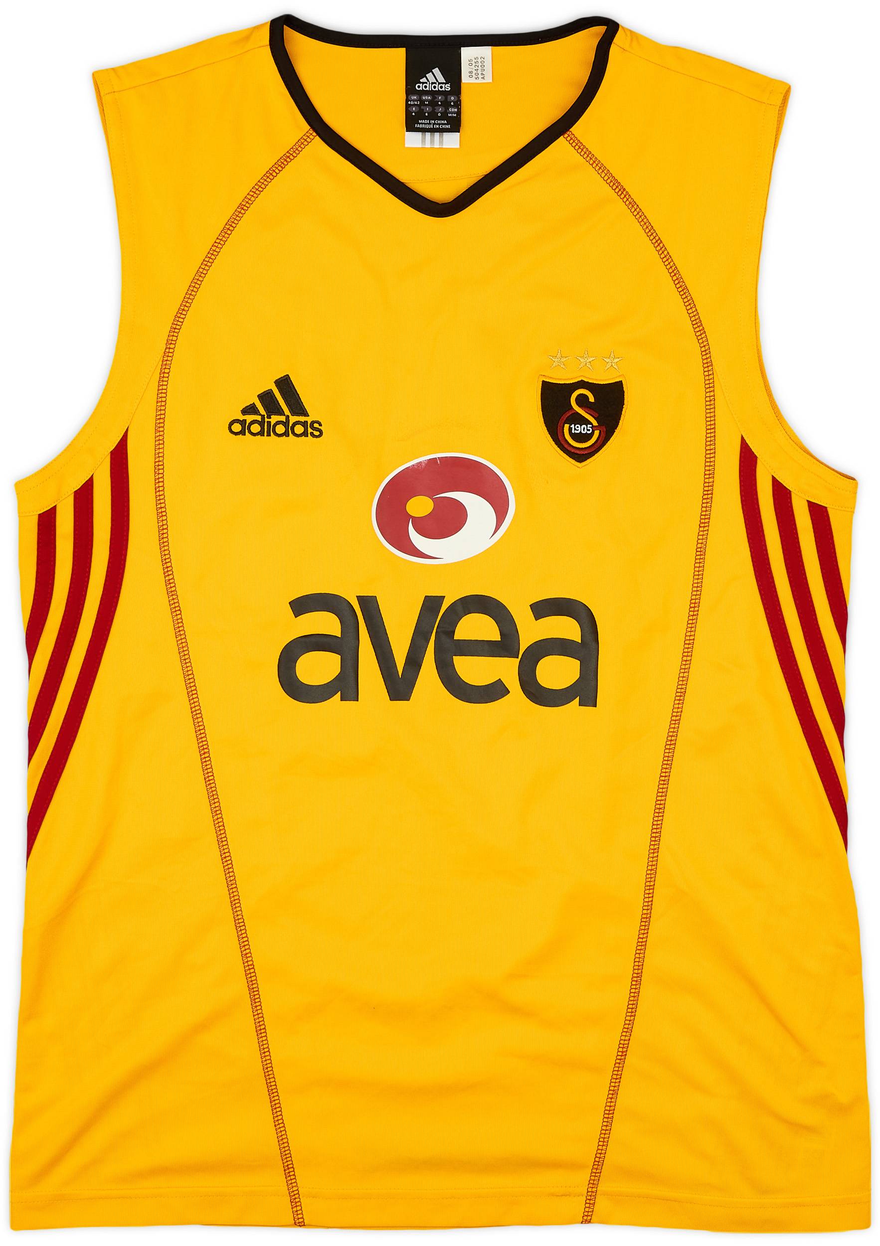 2005-06 Galatasaray adidas Training Vest - 7/10 - (M/L)