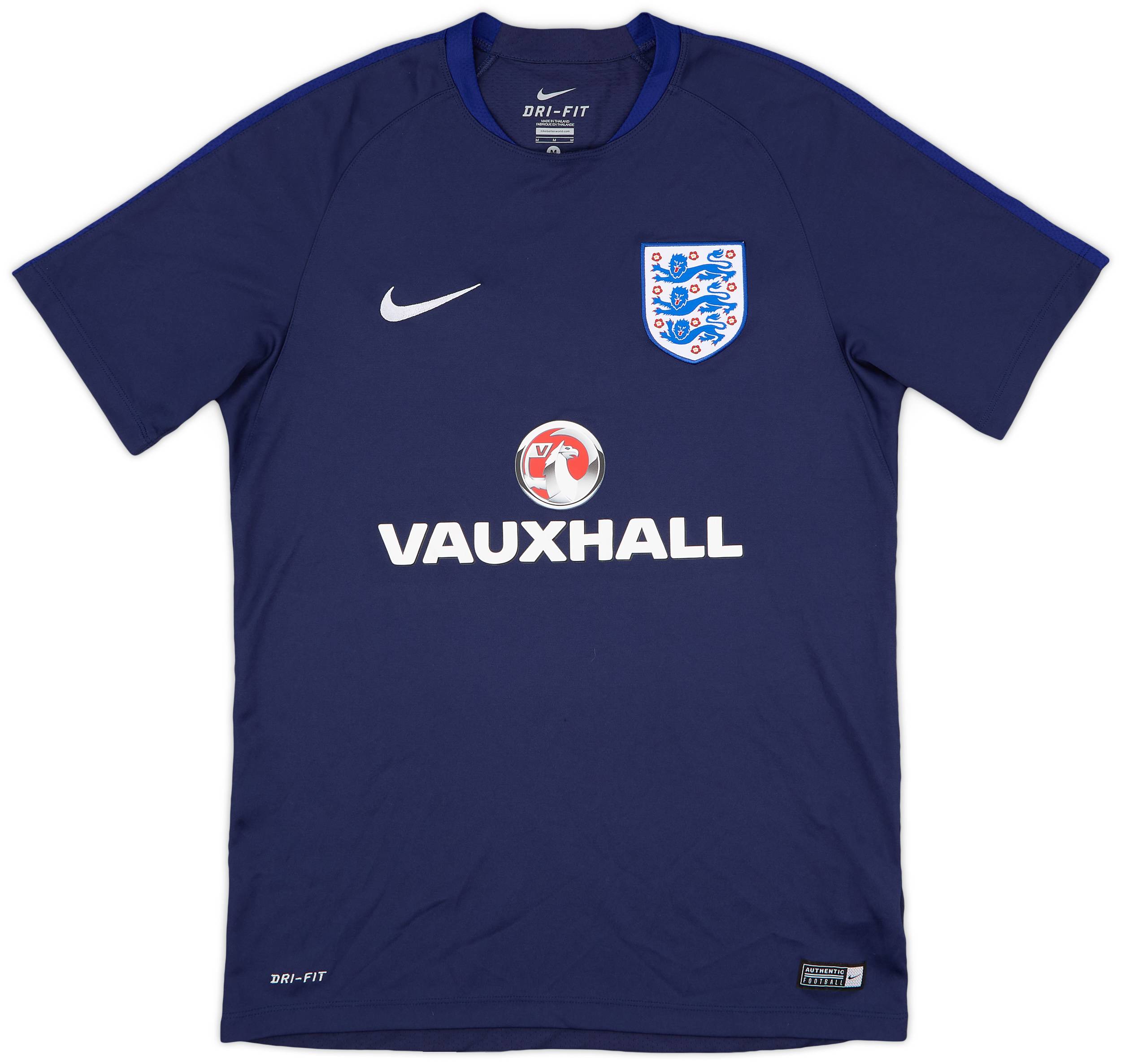2016-17 England Nike Training Shirt - 9/10 - (M)