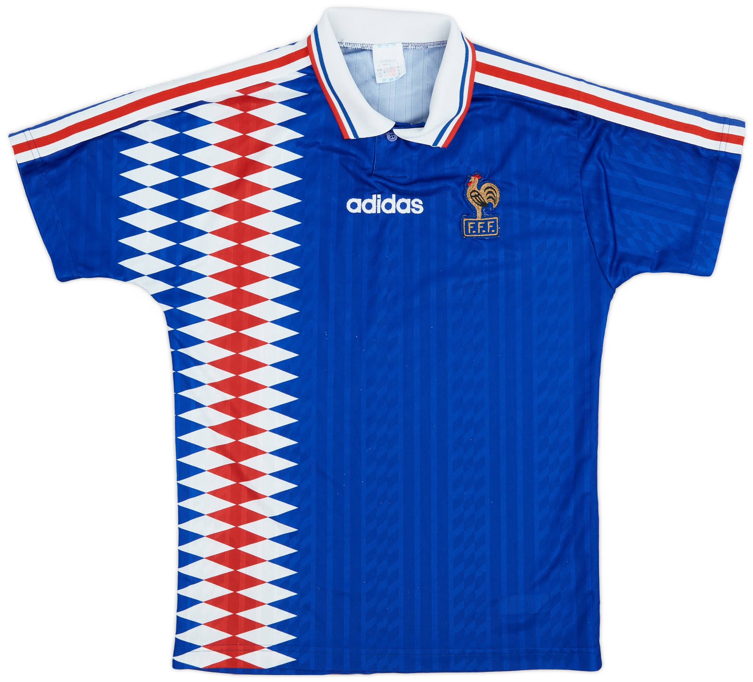 1994-96 France Home Shirt - 8/10 - (S)