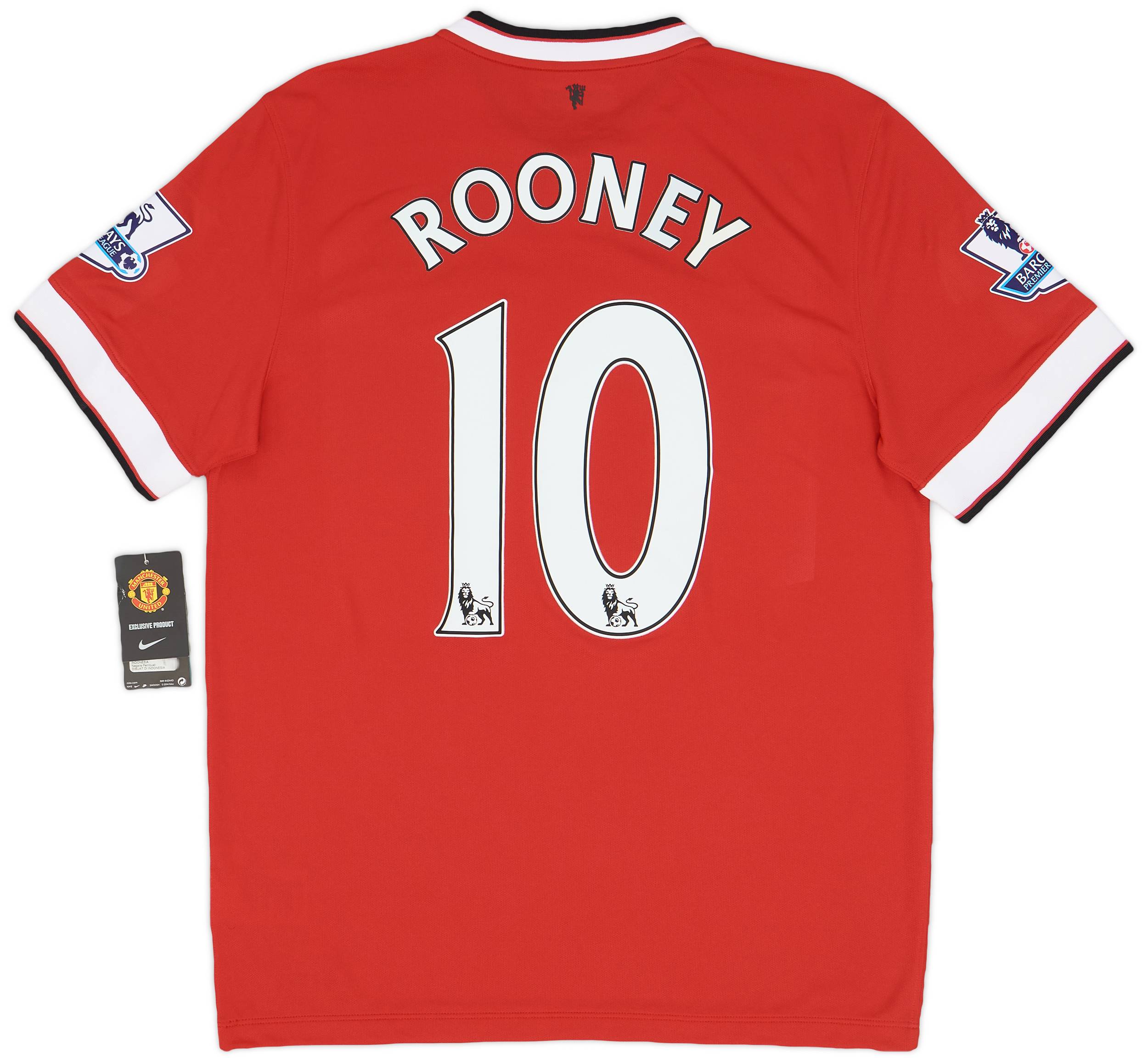2014-15 Manchester United Home Shirt Rooney #10 (L)