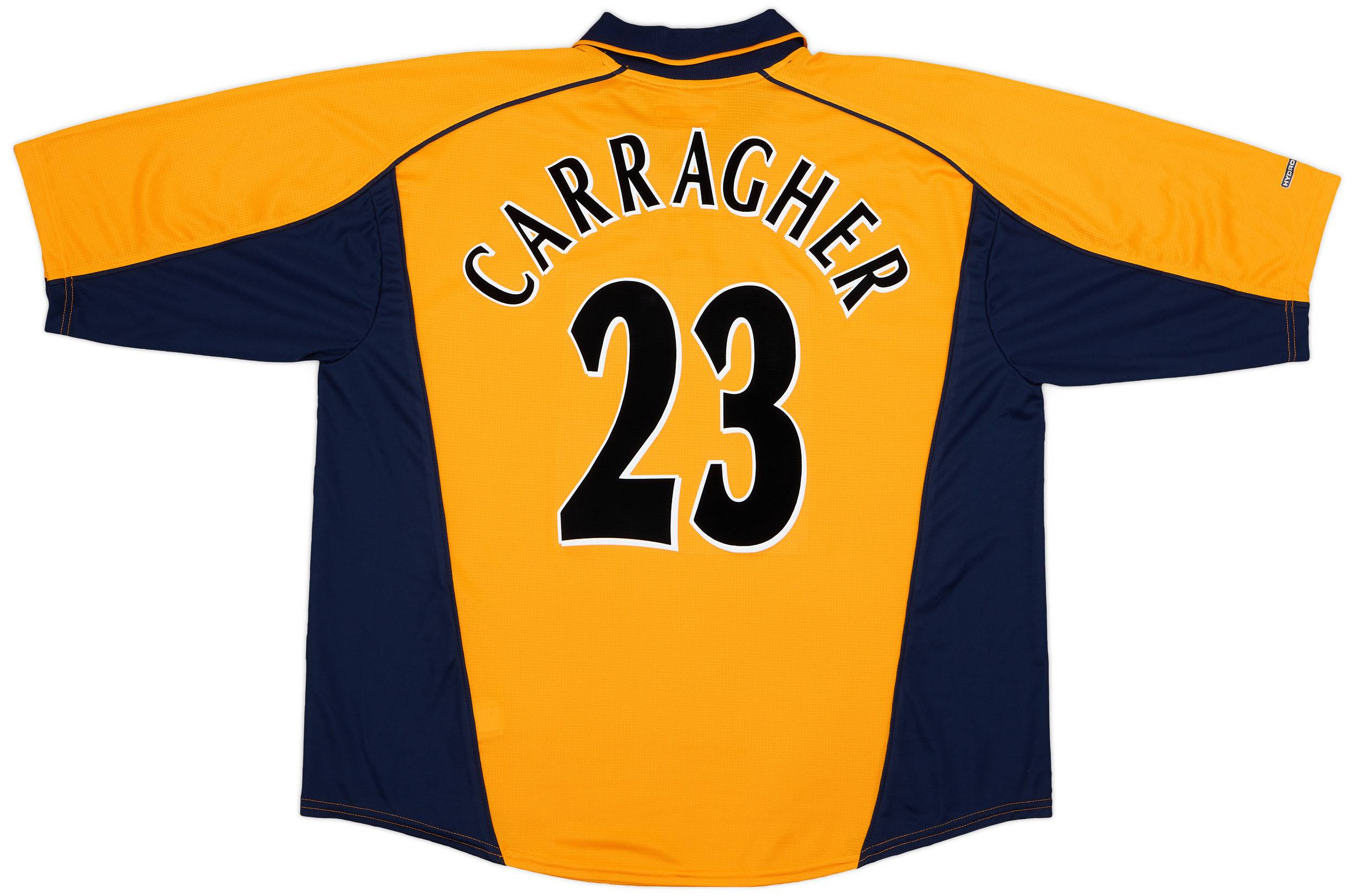 2000-02 Liverpool Away Shirt Carragher #23 (3XL)