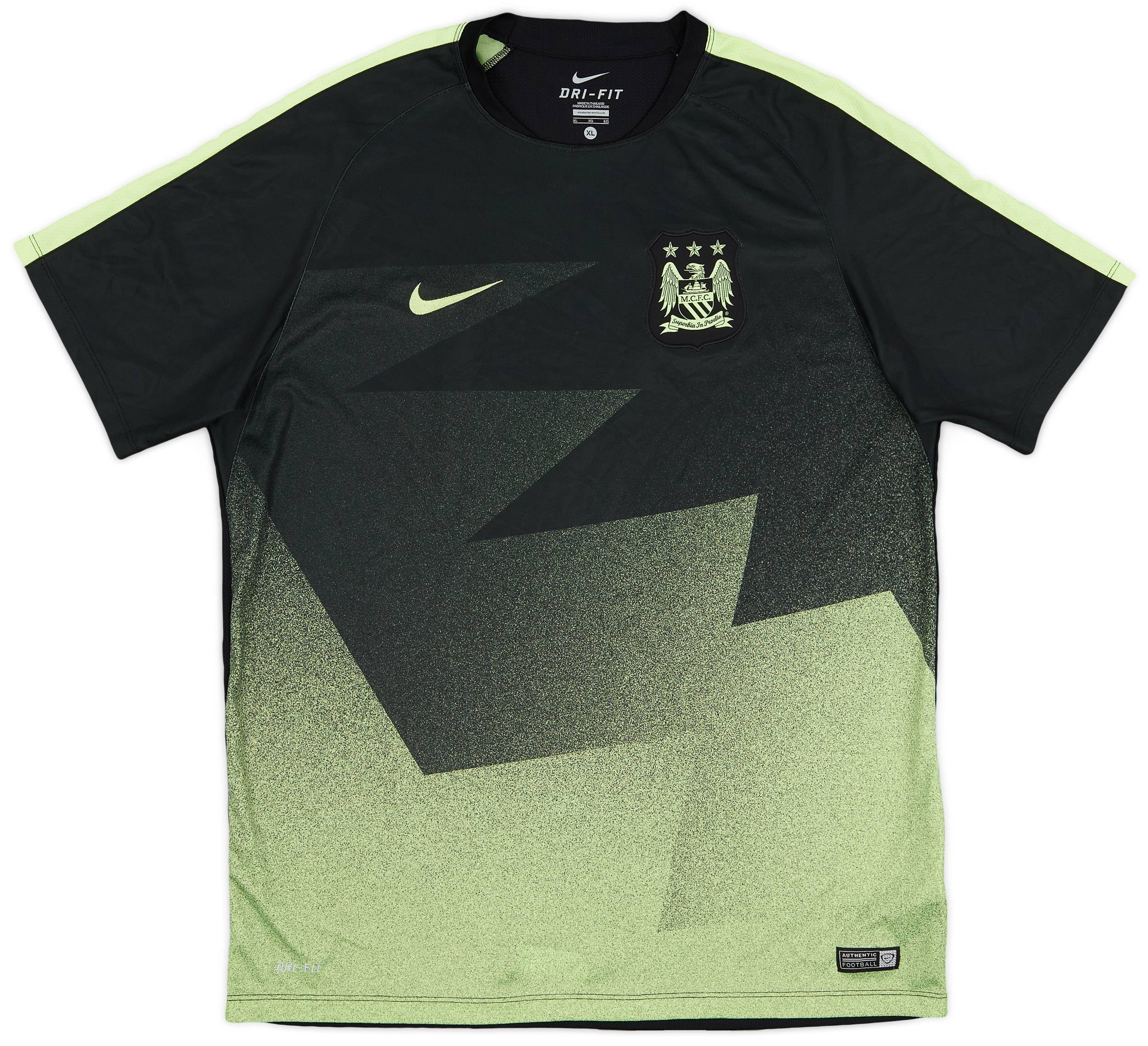 2014-15 Manchester City Nike Training Shirt - 9/10 - (XL)