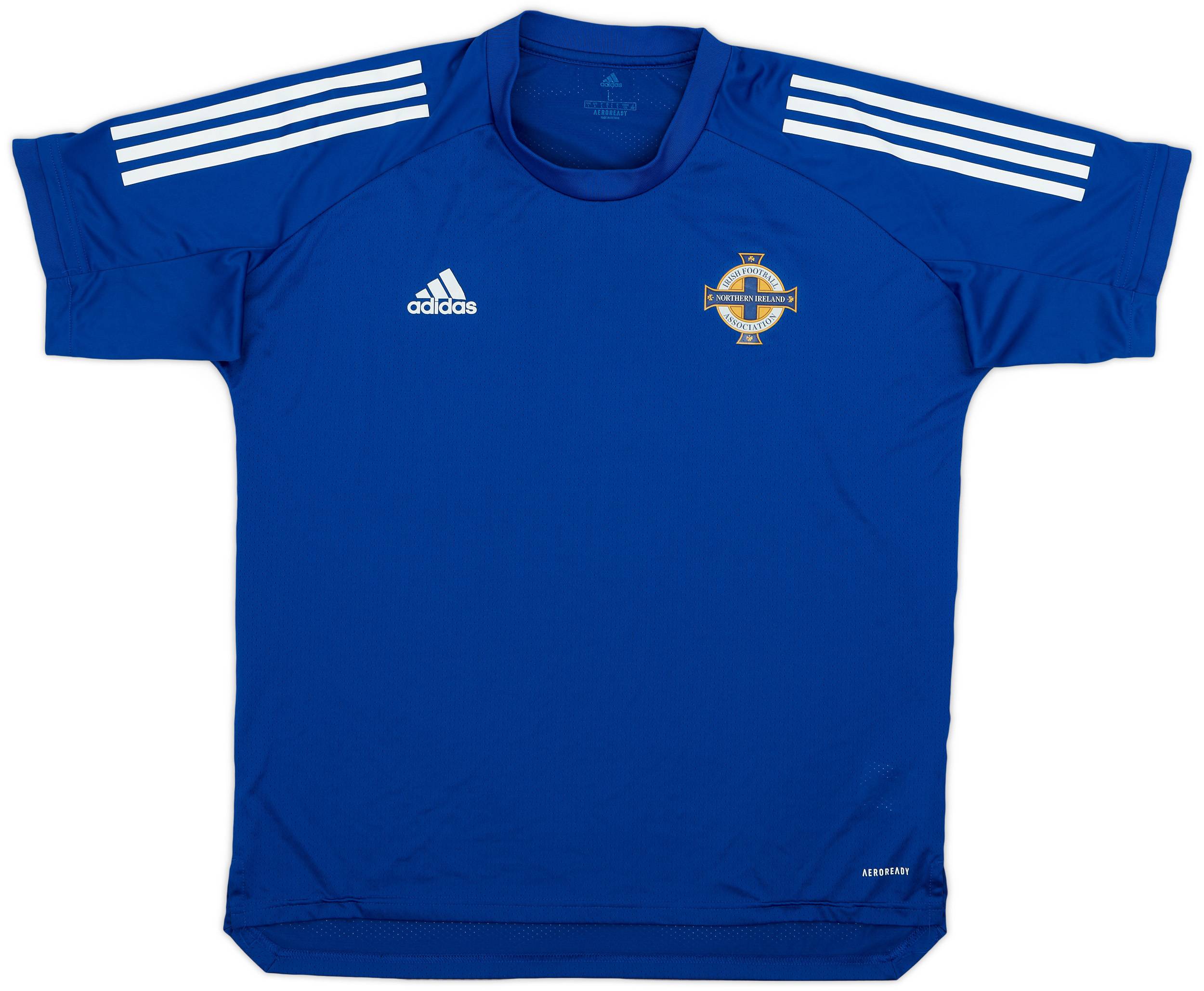 2019-20 Northern Ireland adidas Training Shirt - 9/10 - (L)