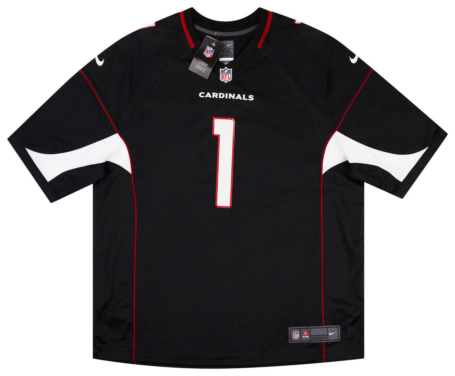 2019-22 Arizona Cardinals Murray #1 Nike Game Jersey (Alternate) XXL - W/Tags