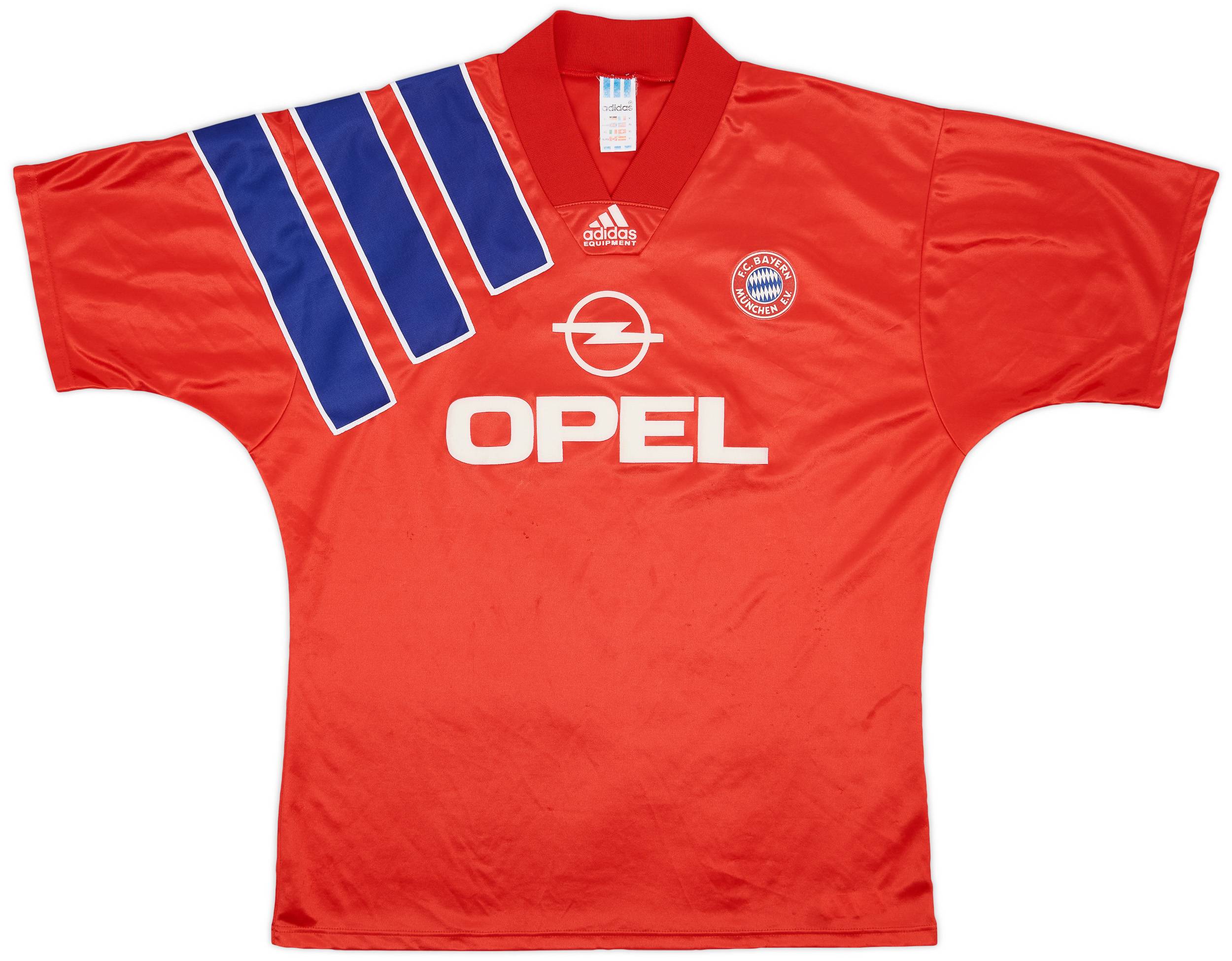 1991-93 Bayern Munich Home Shirt - 7/10 - (XL)