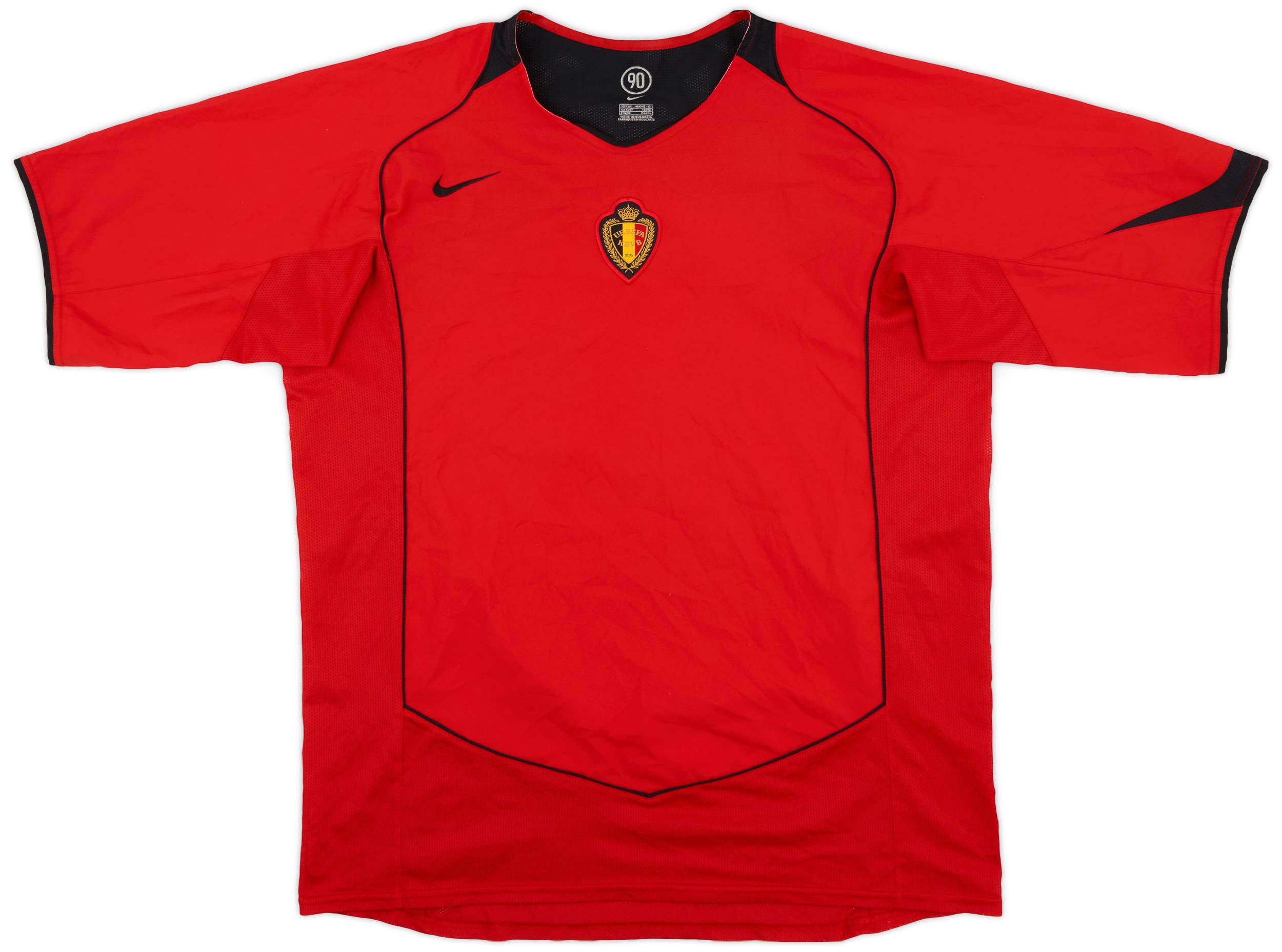 2004-06 Belgium Home Shirt - 8/10 - (XL)