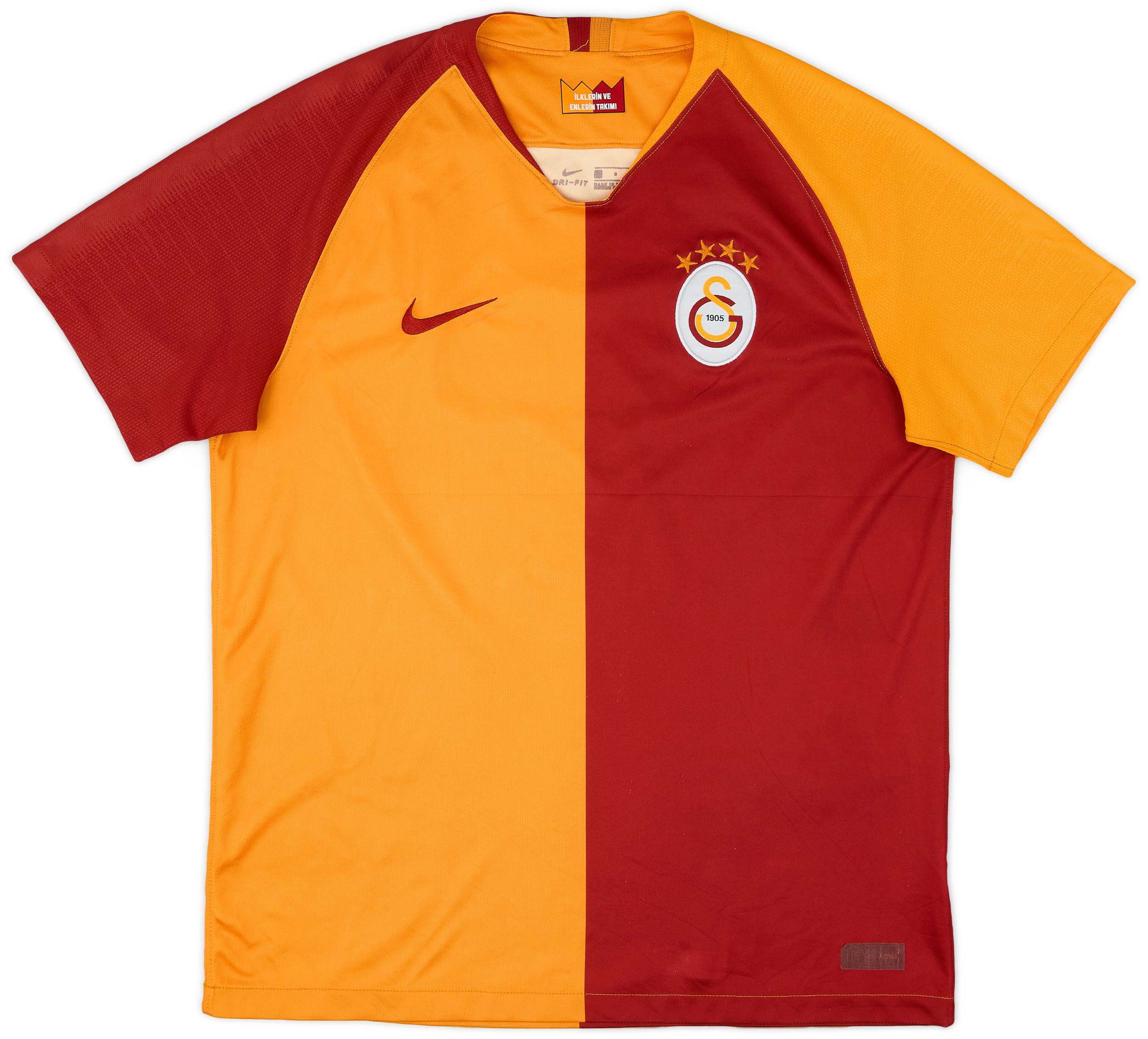 2018-19 Galatasaray Home Shirt - 8/10 - (L)