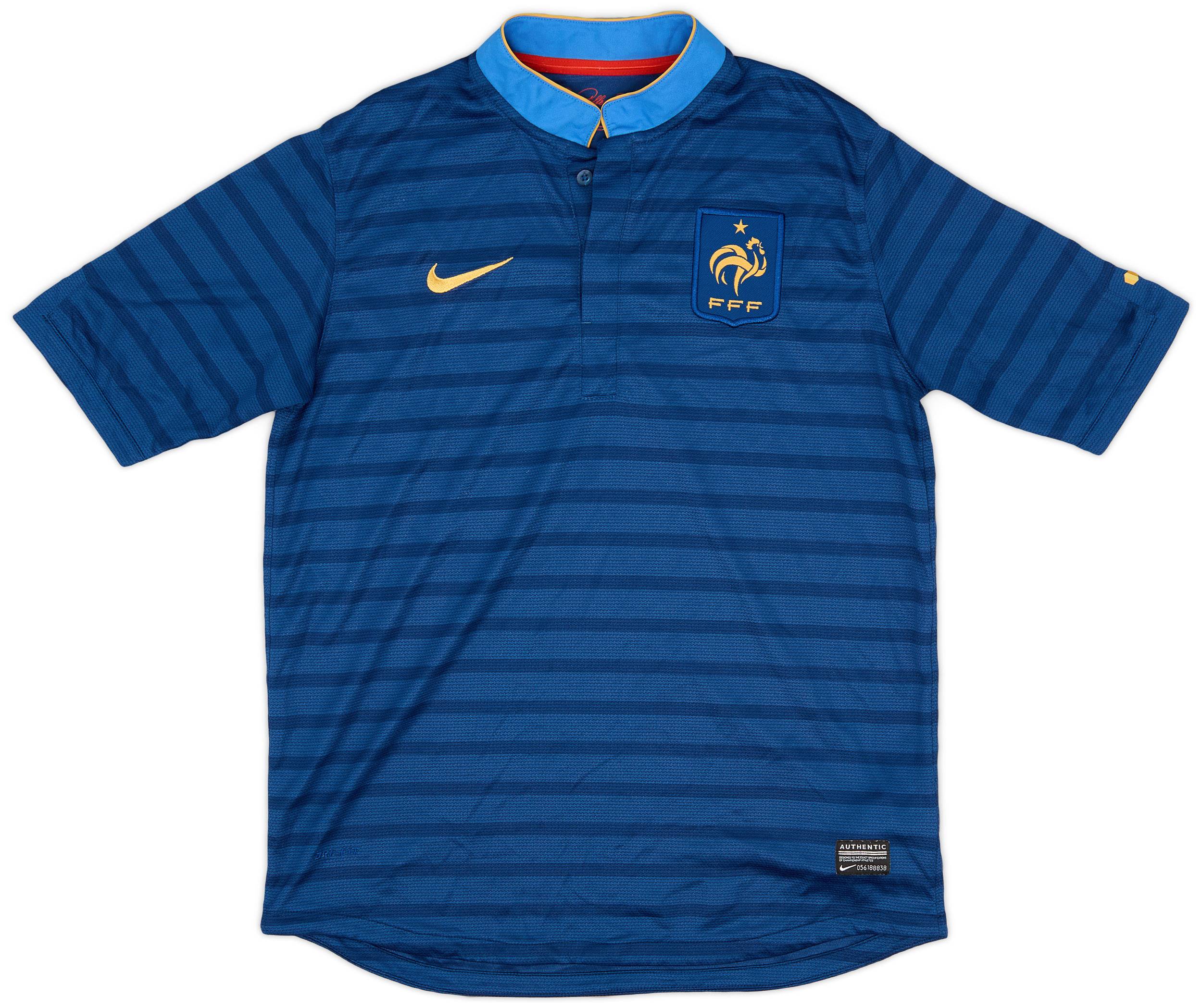2012-13 France Home Shirt - 8/10 - (XL.Boys)