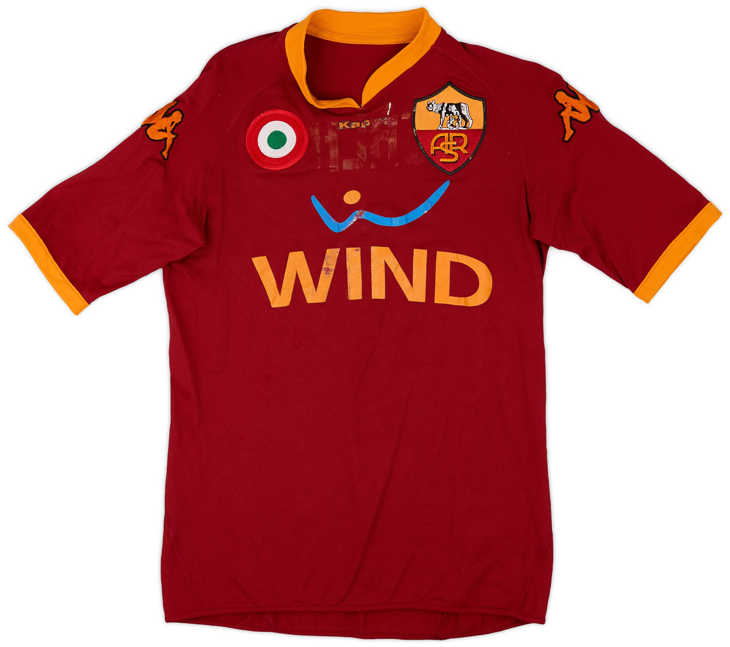 2007-08 Roma Home Shirt - 5/10 - (S)