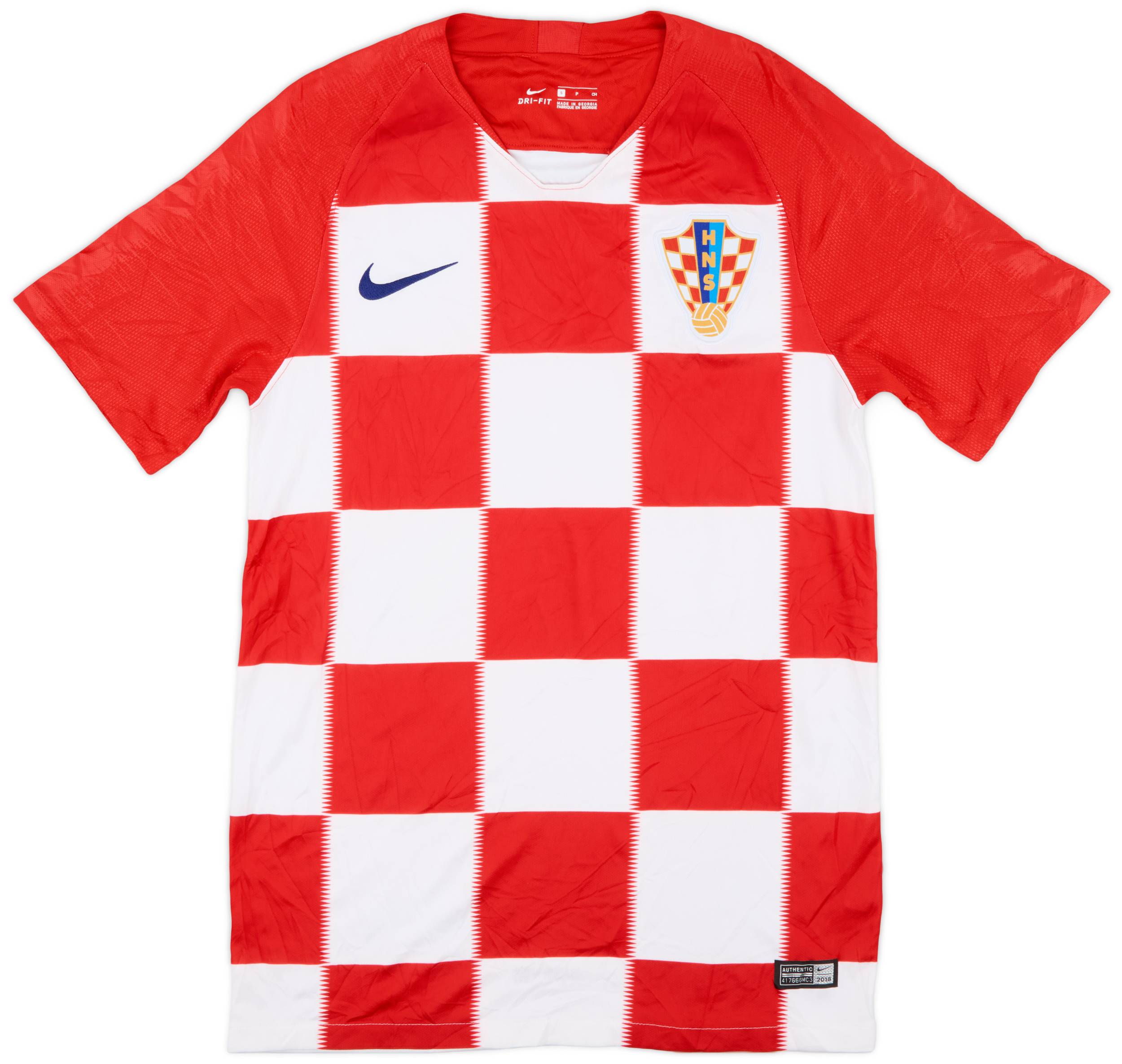 2018-19 Croatia Home Shirt - 8/10 - (S)
