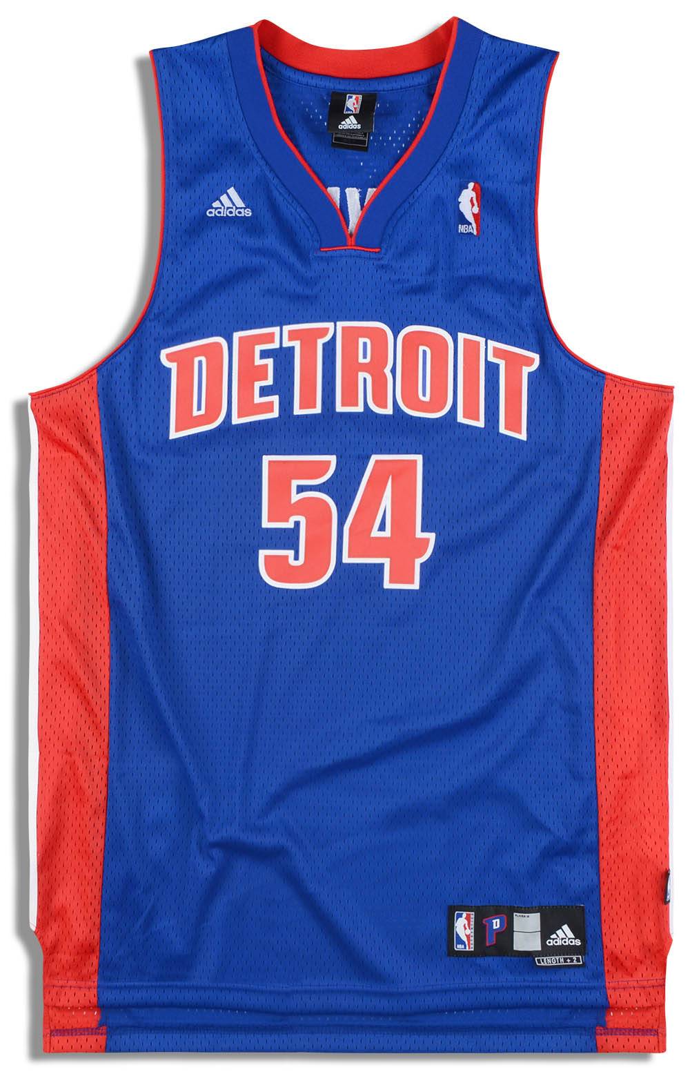 2006-10 Detroit Pistons Maxiell #54 Signed adidas Swingman Jersey