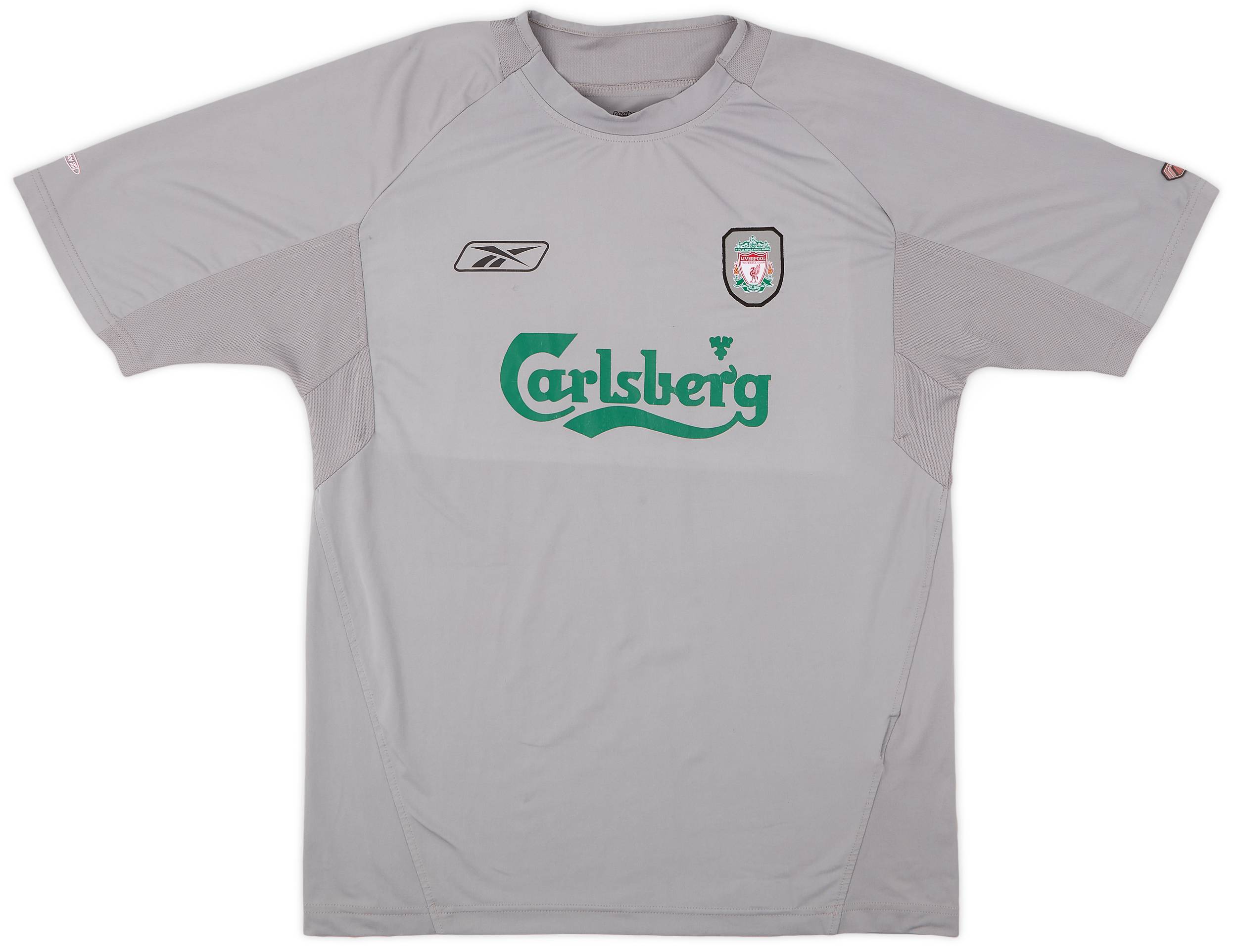 2002 03 Liverpool Reebok Training Shirt 6 10 L