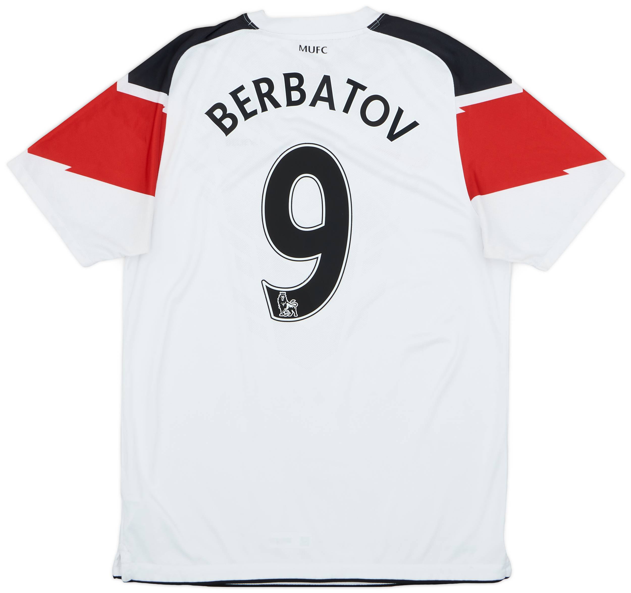 2010-12 Manchester United Away Shirt Berbatov #9 - 8/10 - (M)