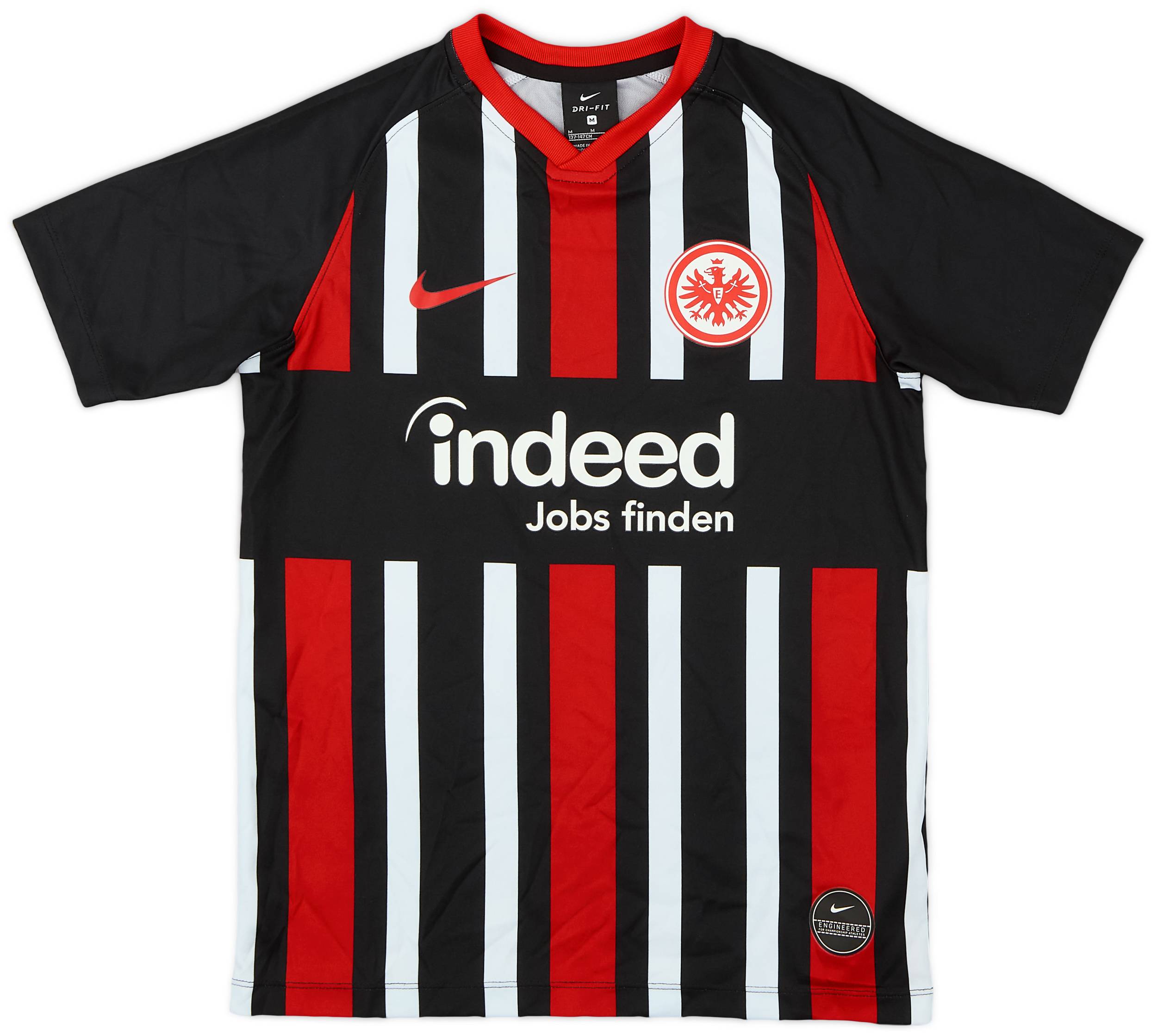 2019-20 Eintracht Frankfurt Home Shirt - 9/10 - (M.Boys)