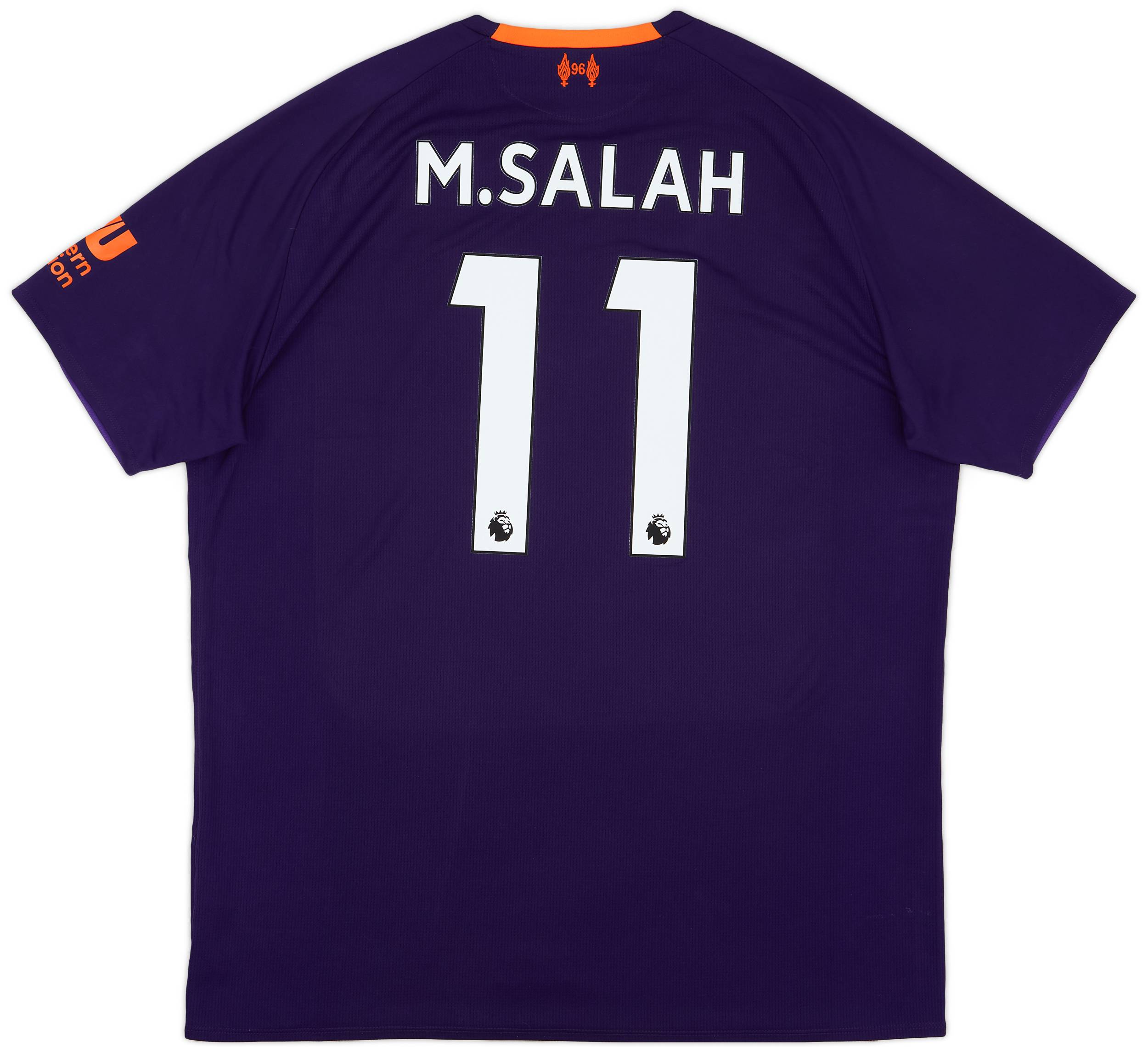 2018-19 Liverpool Away Shirt Salah #11 - 9/10 - (XL)