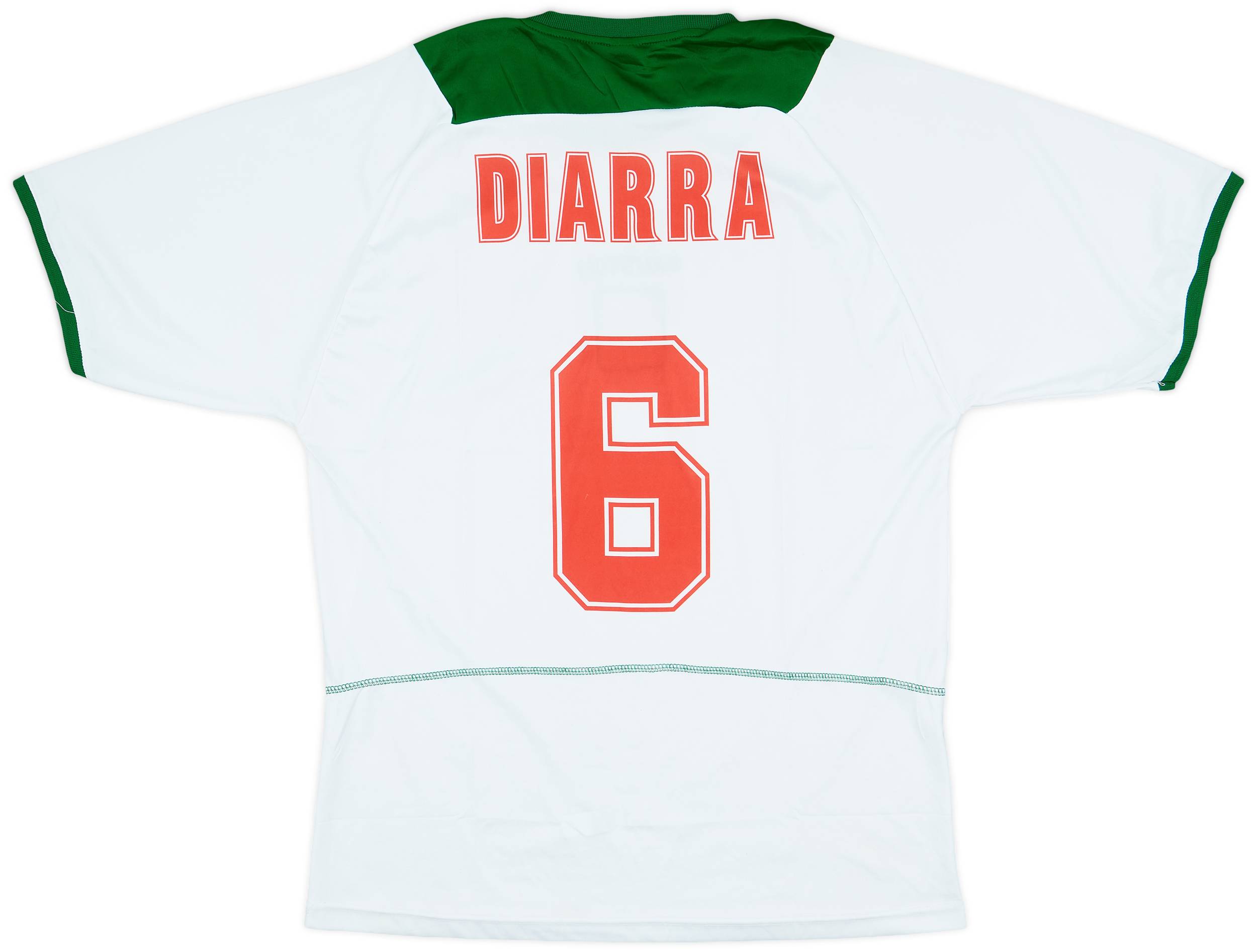 2002 Mali Away Shirt Diarra #6 - 6/10 - (L)