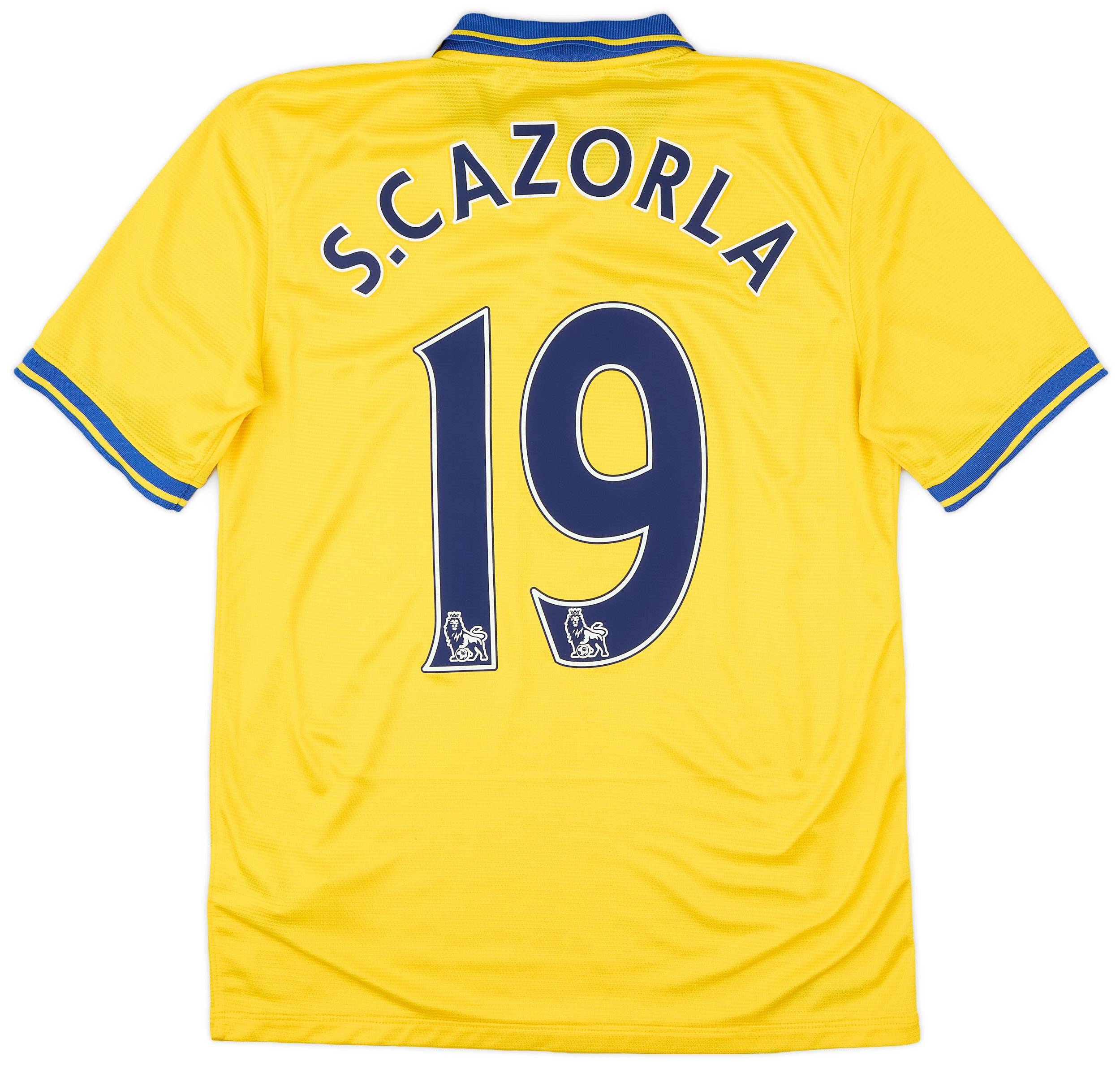 2013-14 Arsenal Away Shirt Cazorla #19 - 9/10 - (M)