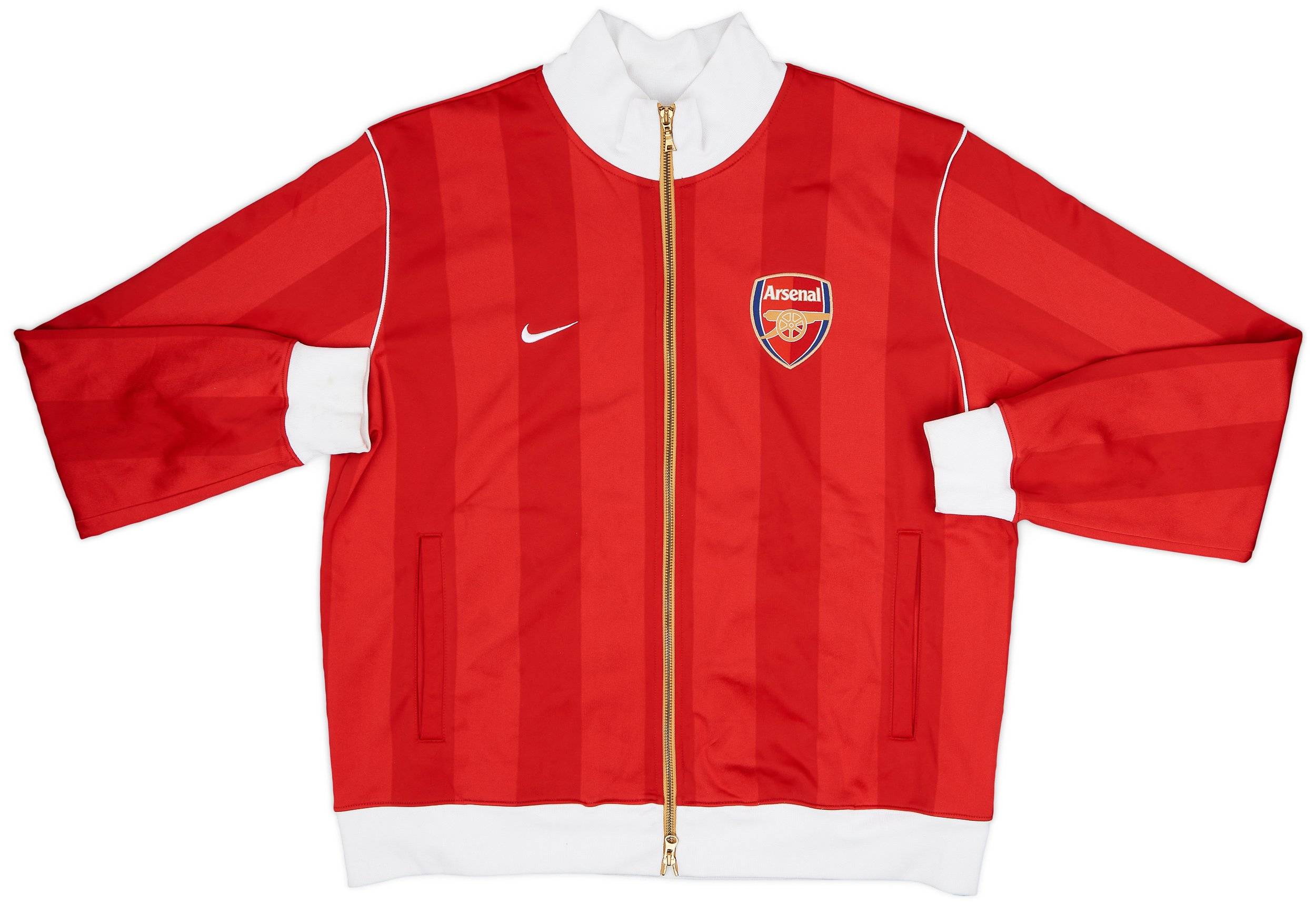 2006-07 Arsenal Nike Track Jacket - 9/10 - (L)