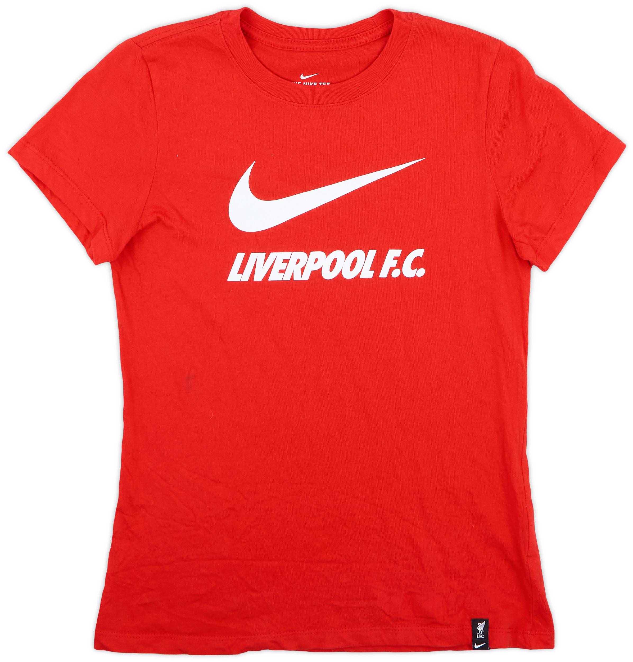 2020-21 Liverpool Nike Cotton Tee - 9/10 - (Women's XS)